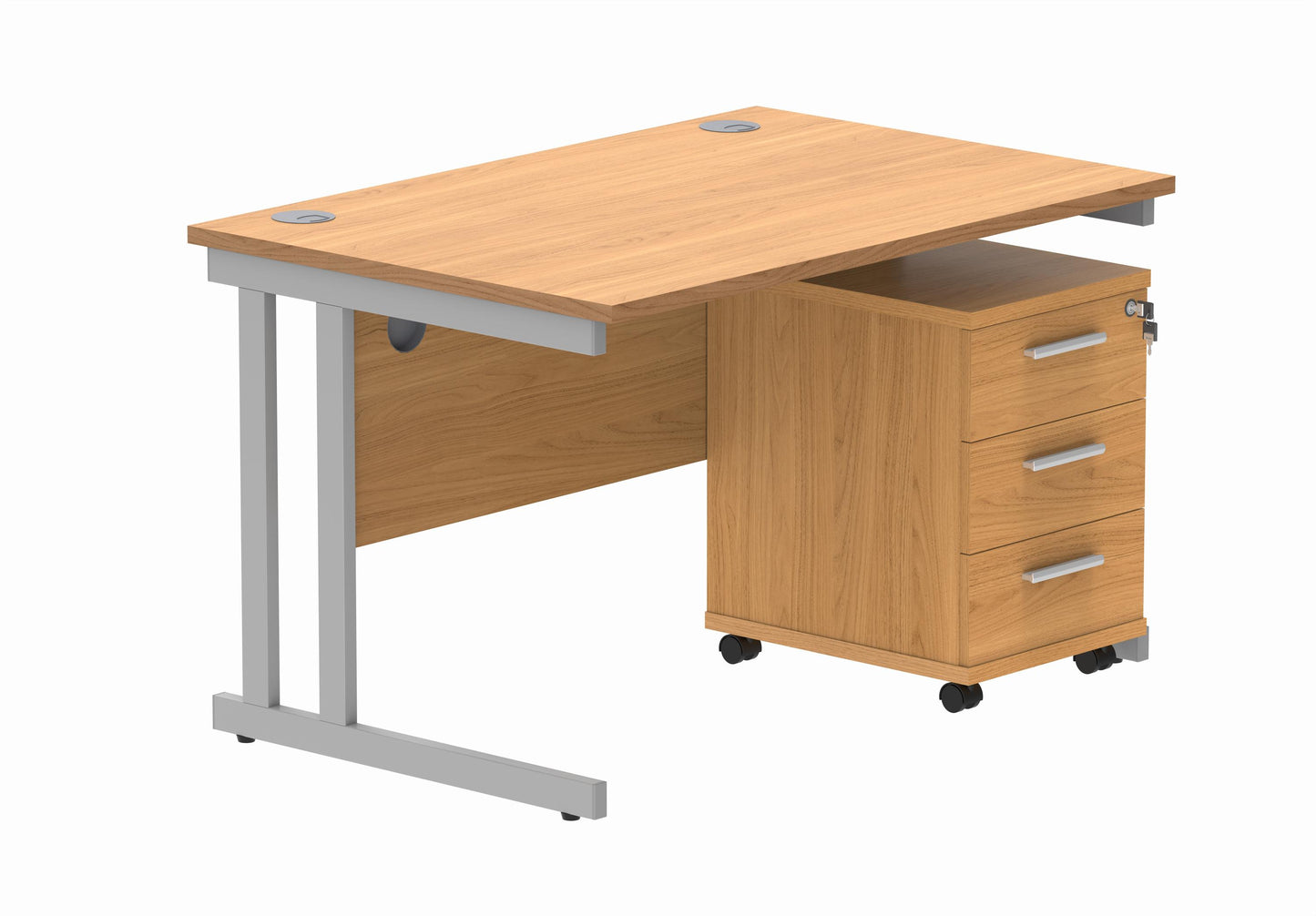 Desk and Pedestal - 1200 wide x 800 deep