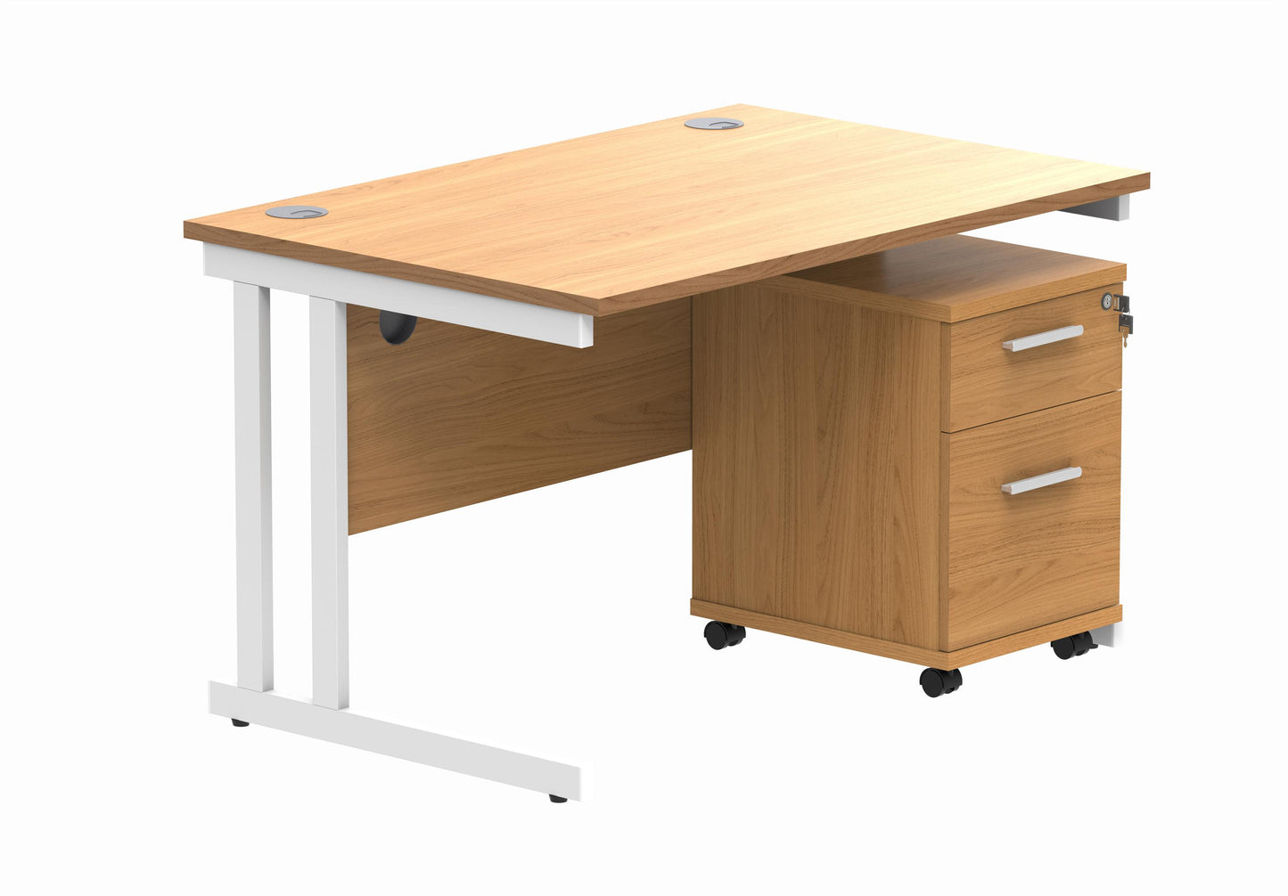 Desk and Pedestal - 1200 wide x 800 deep