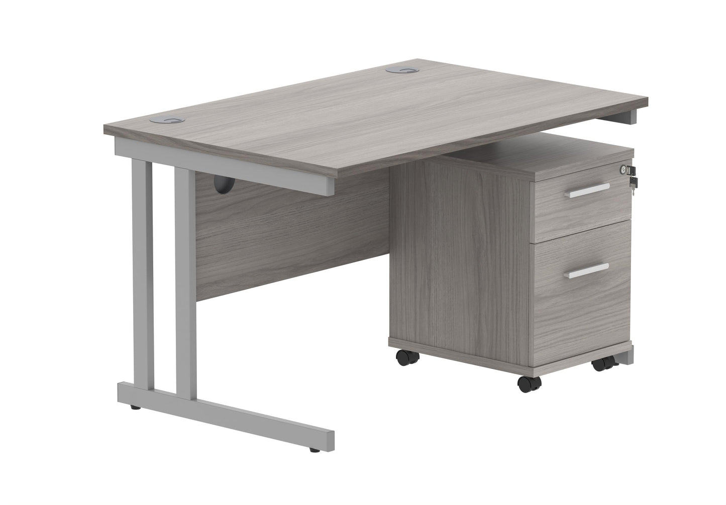 Desk and Pedestal - 1200 wide x 800 deep
