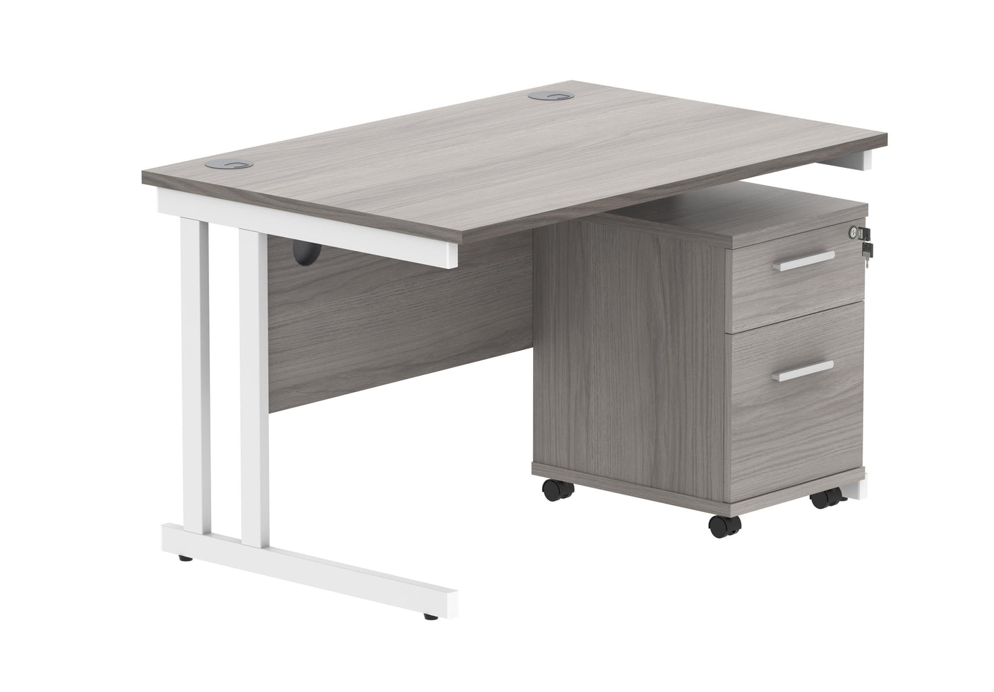 Desk and Pedestal - 1200 wide x 800 deep