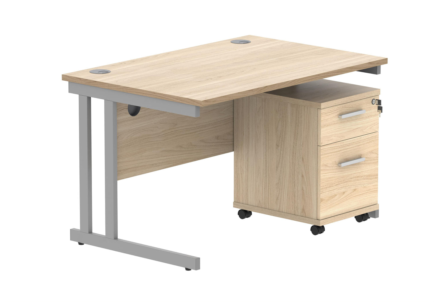 Desk and Pedestal - 1200 wide x 800 deep