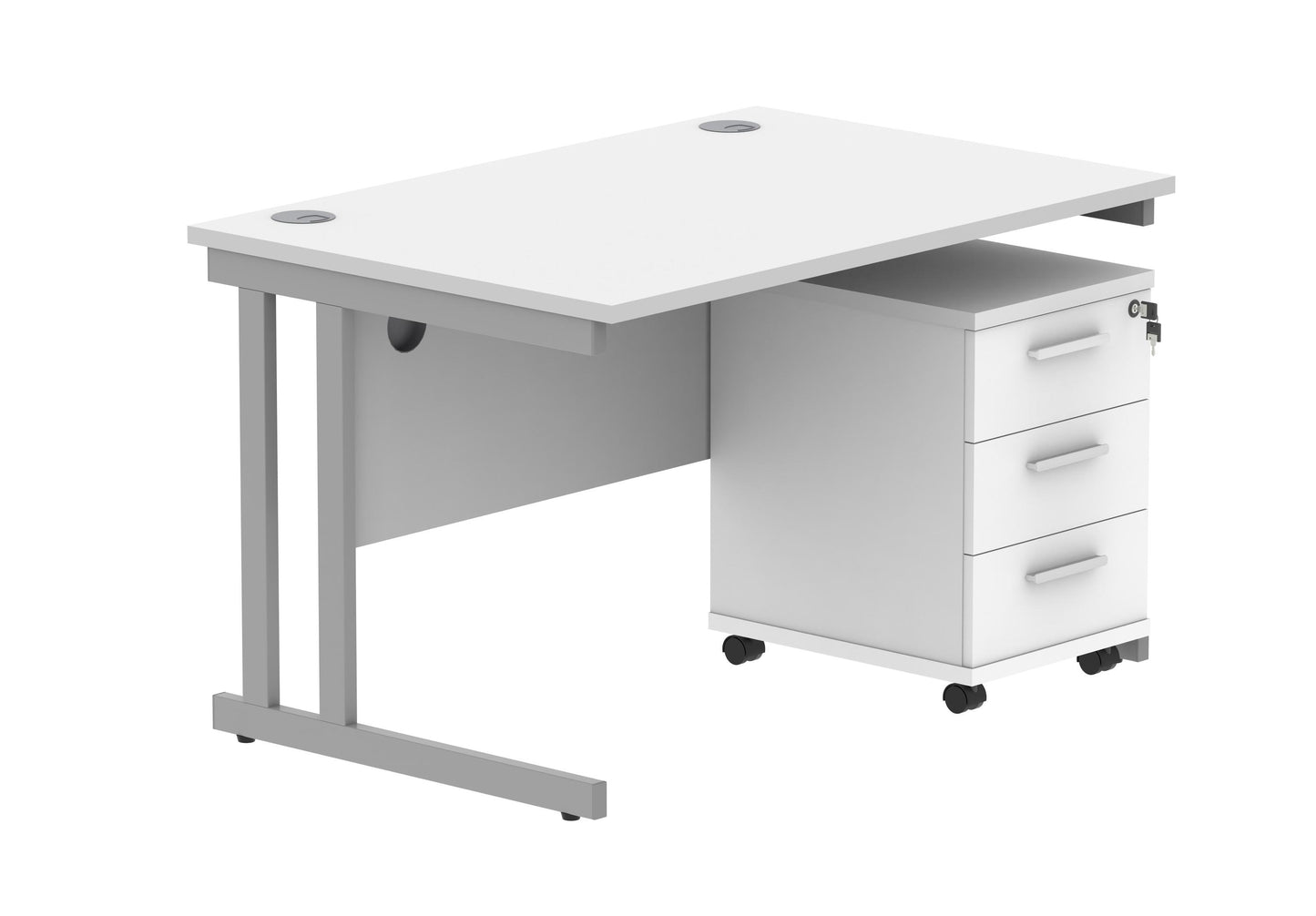 Desk and Pedestal - 1200 wide x 800 deep