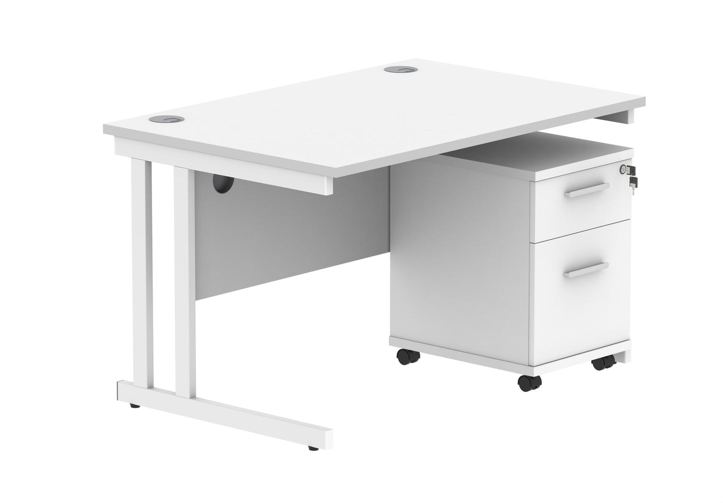 Desk and Pedestal - 1200 wide x 800 deep