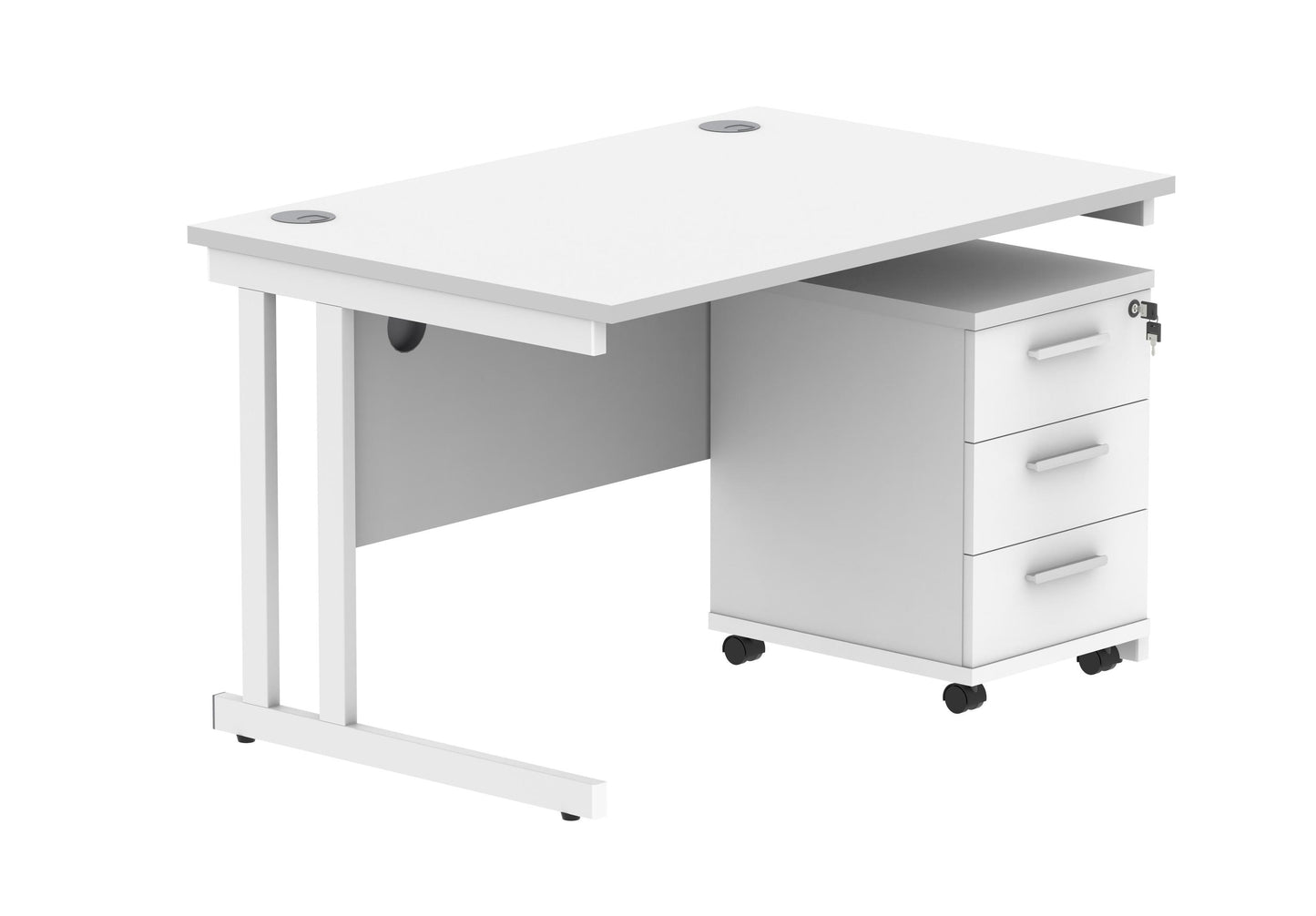 Desk and Pedestal - 1200 wide x 800 deep