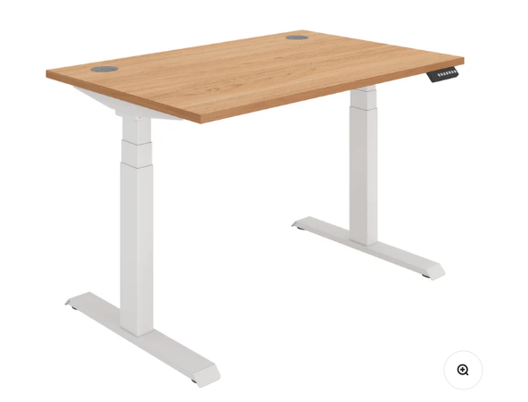Rectangular Dual Motor Sit Stand Desk - Core