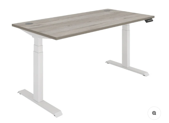 Rectangular Dual Motor Sit Stand Desk - Core