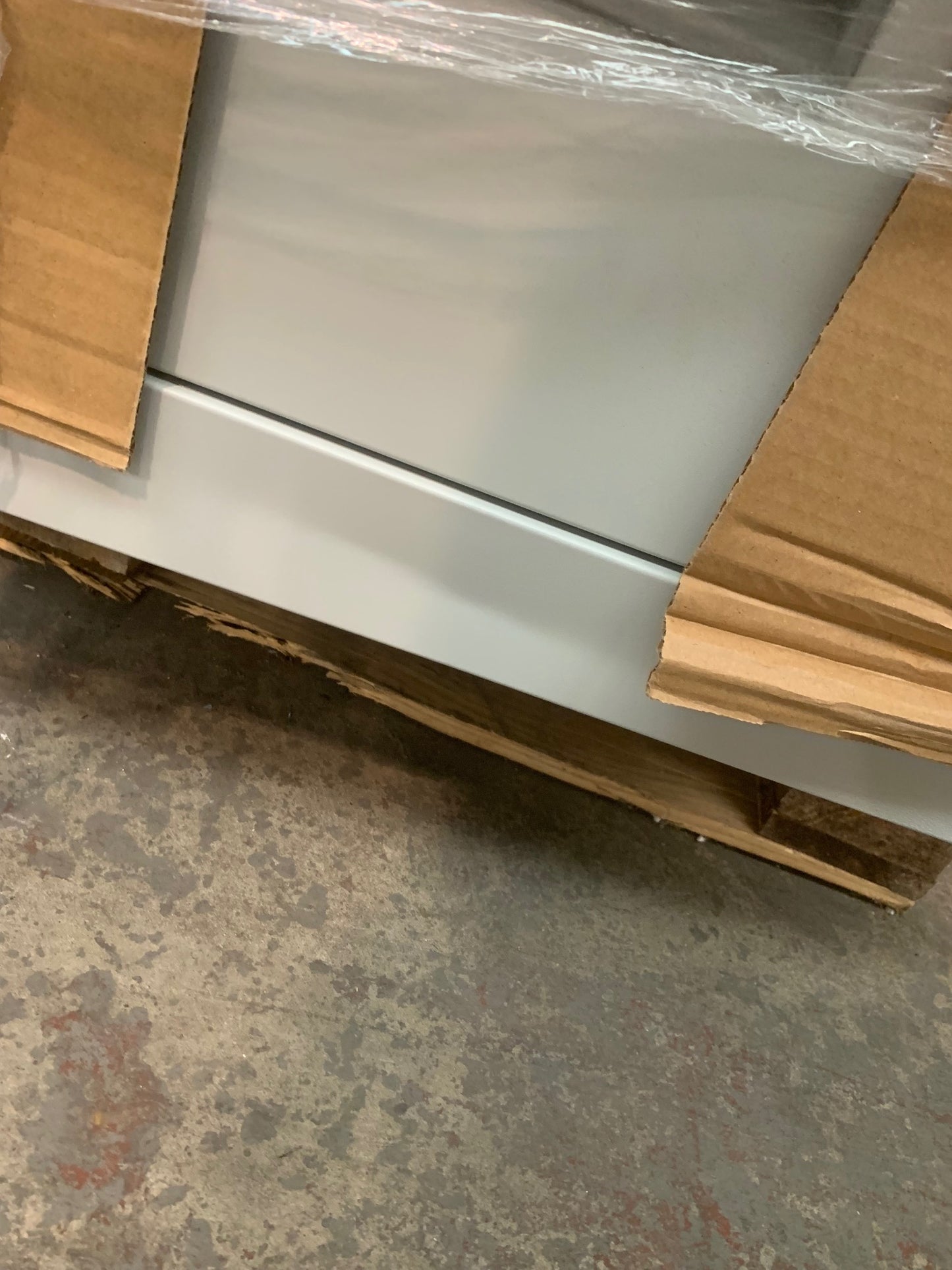 Grey 4 Drawer Filing Cabinet