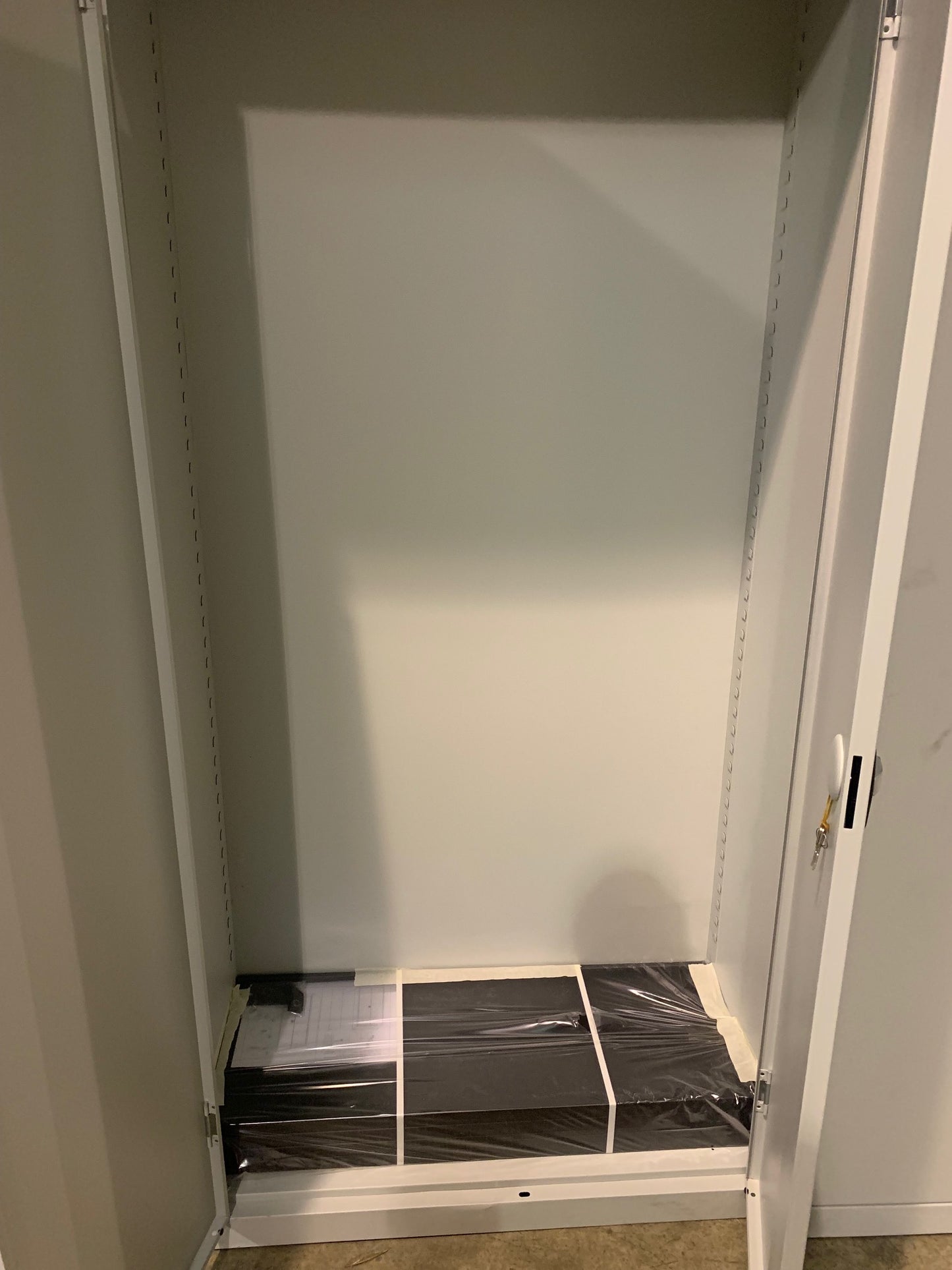 Grey 1950mm Double Door Cupboard