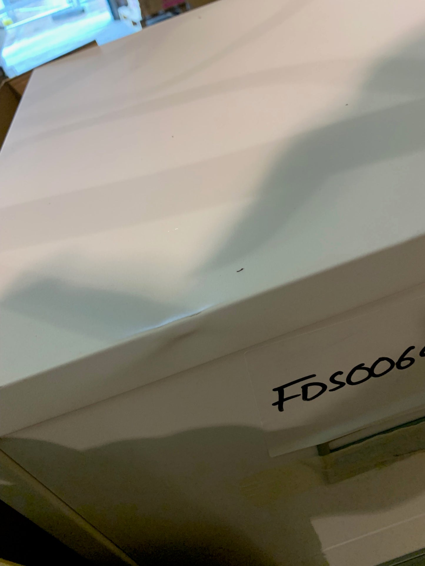 White 2 Drawer Filing Cabinet