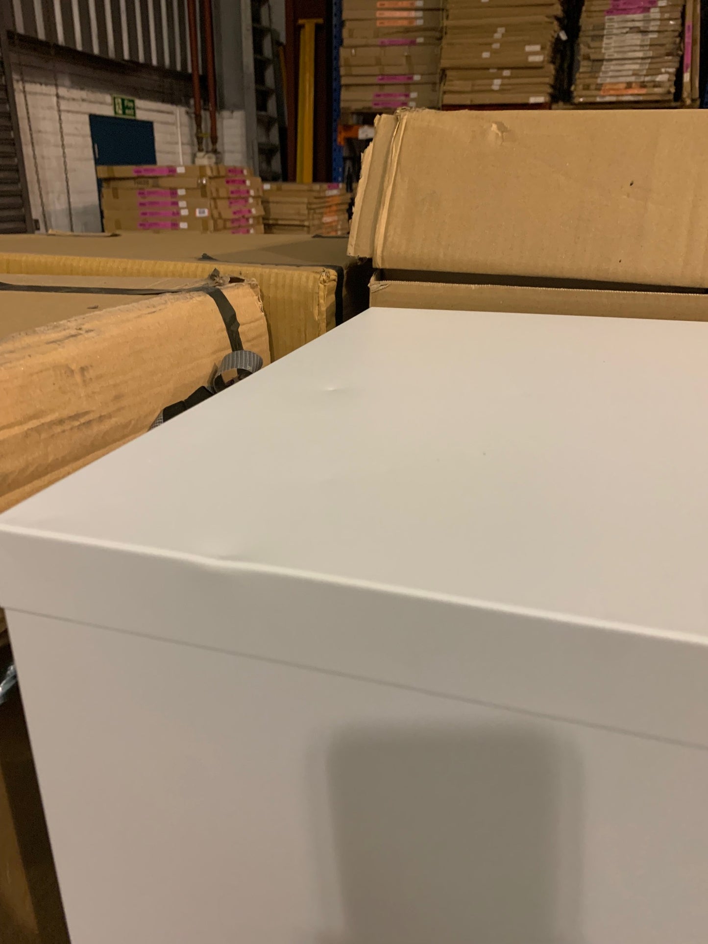 Grey 4 Drawer Filing Cabinet