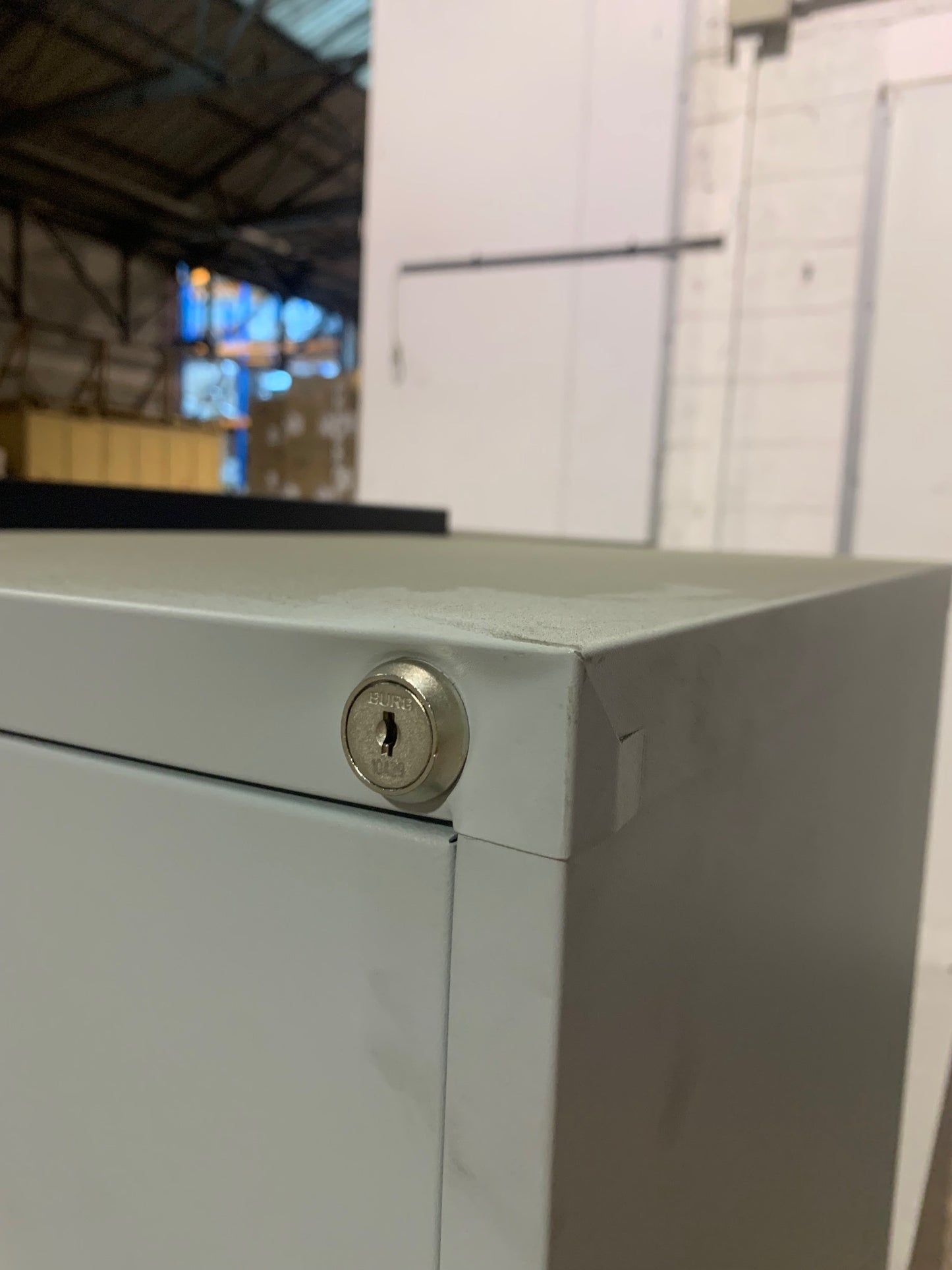 Talos Grey 4 Drawer Filing Cabinet