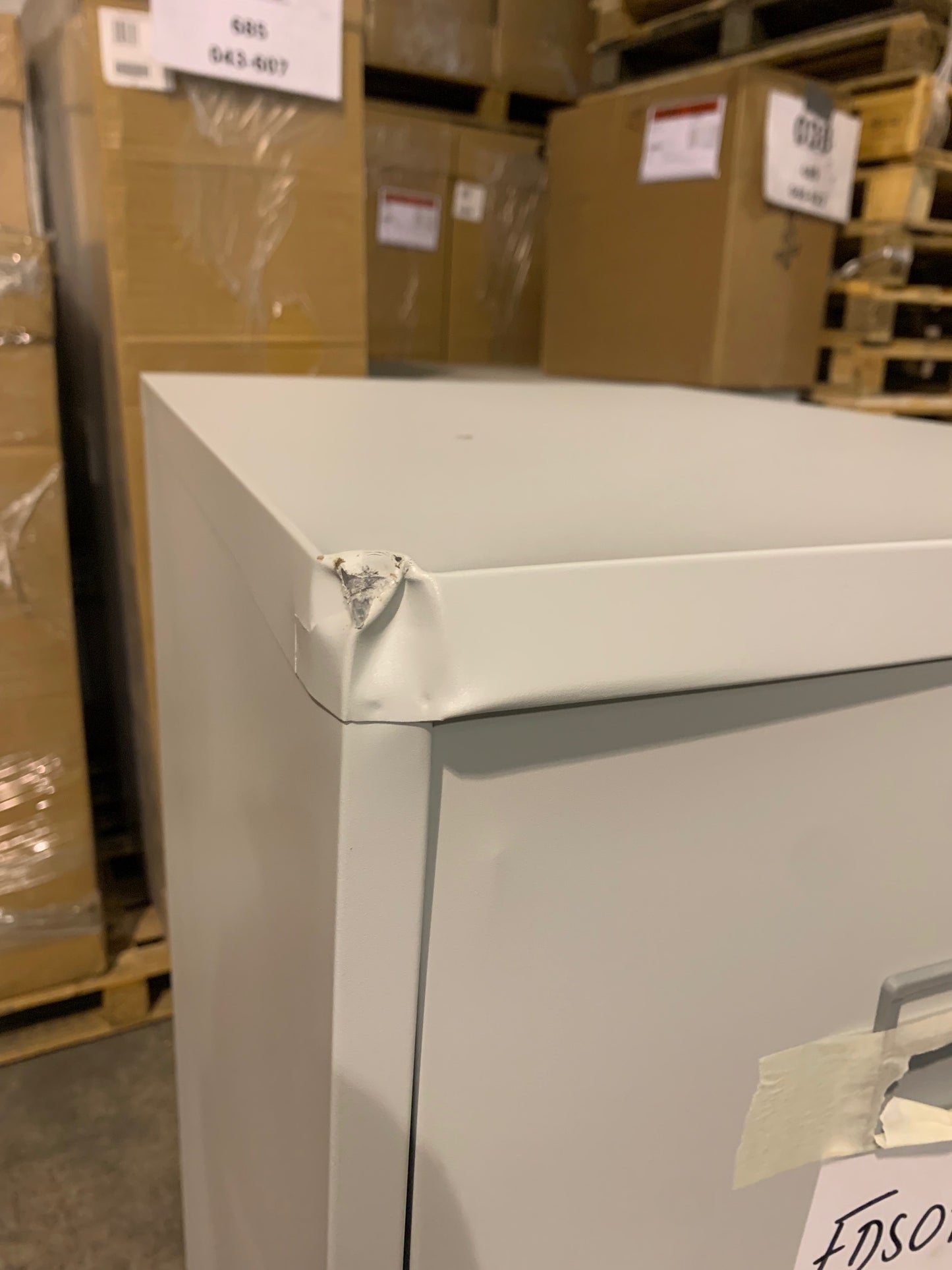 Grey Talos 4 Drawer Filing Cabinet