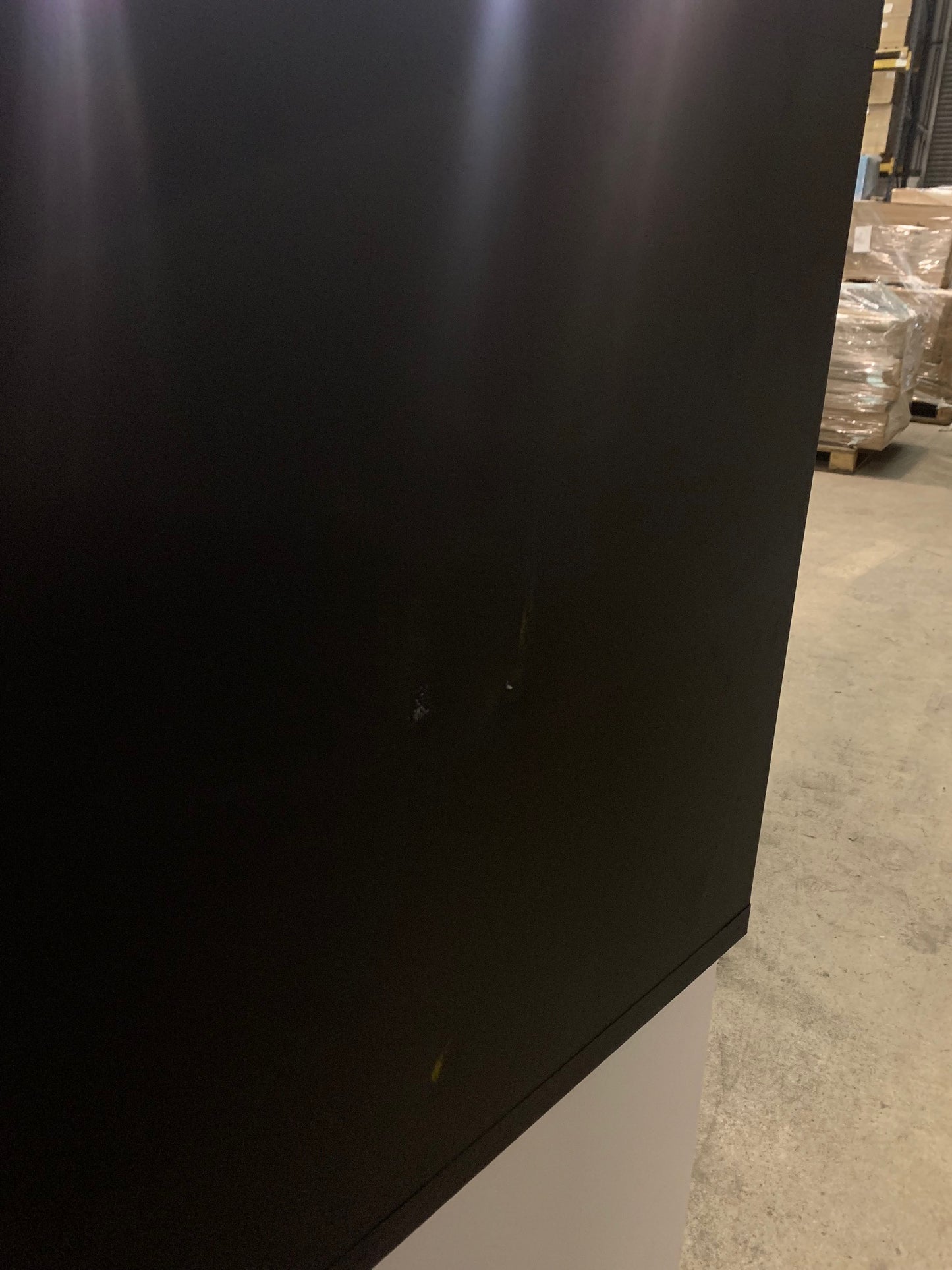 Black Talos 2 Drawer Filing Cabinet