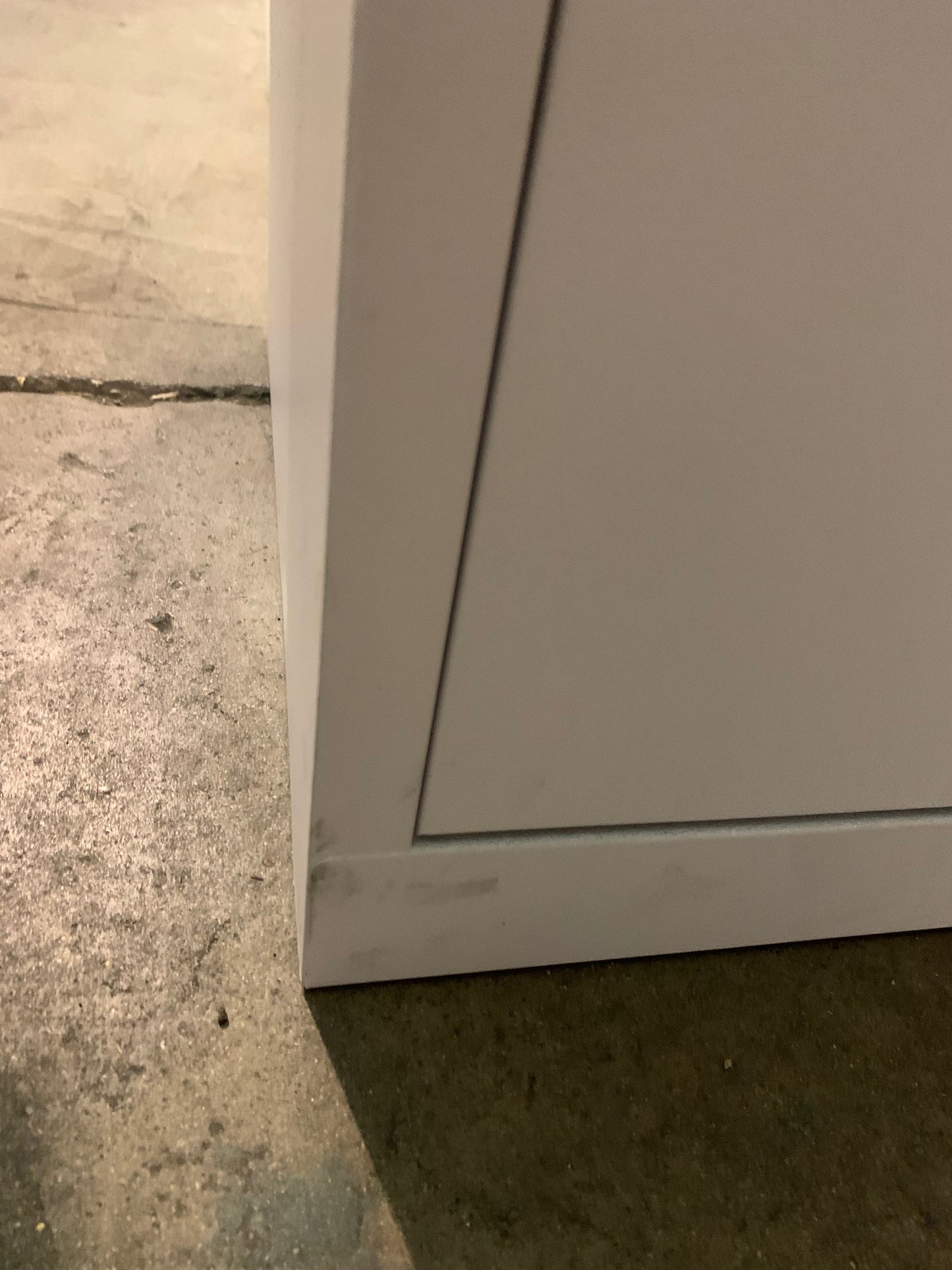 White Talos 1950mm Double Door Cupboard