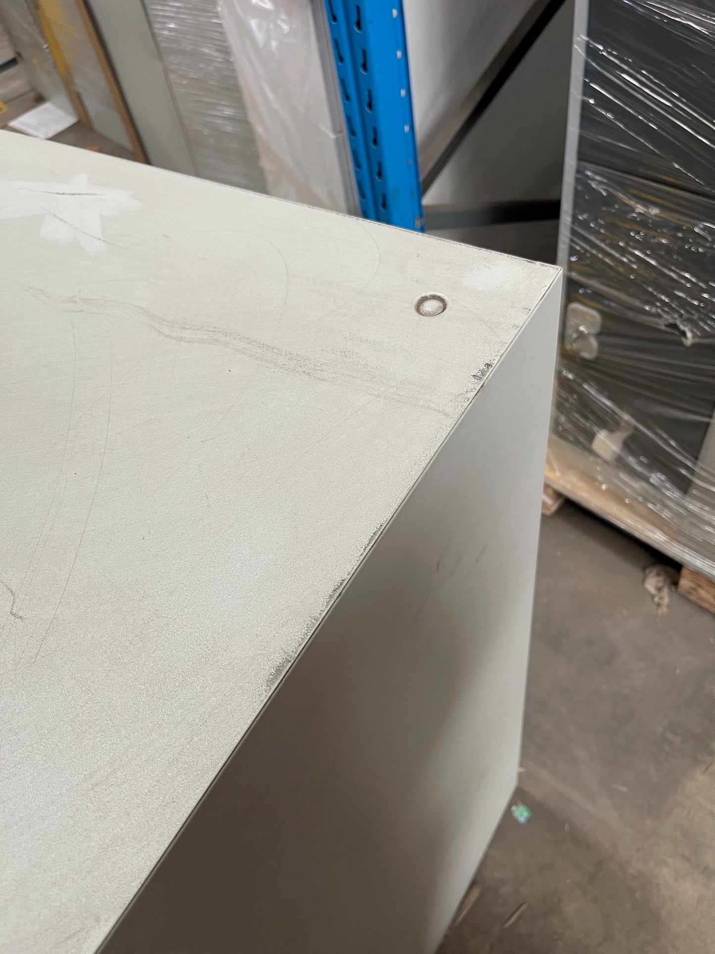 Grey 1050mm Steel Tambour