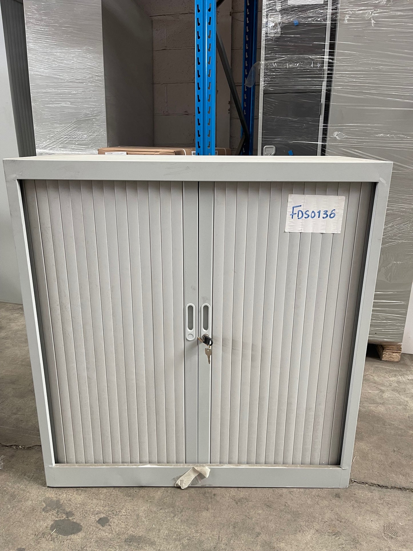 Grey 1050mm Steel Tambour