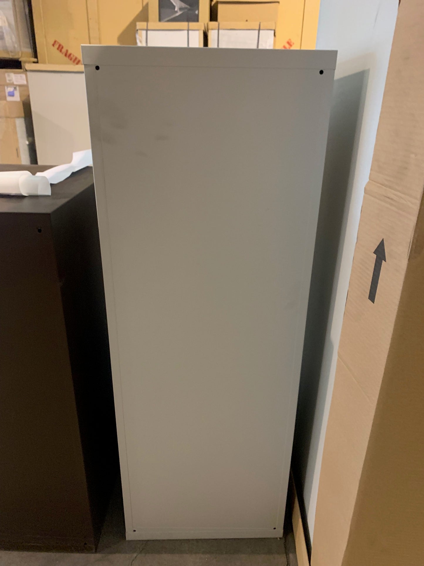 Grey 4 Drawer Filing Cabinet