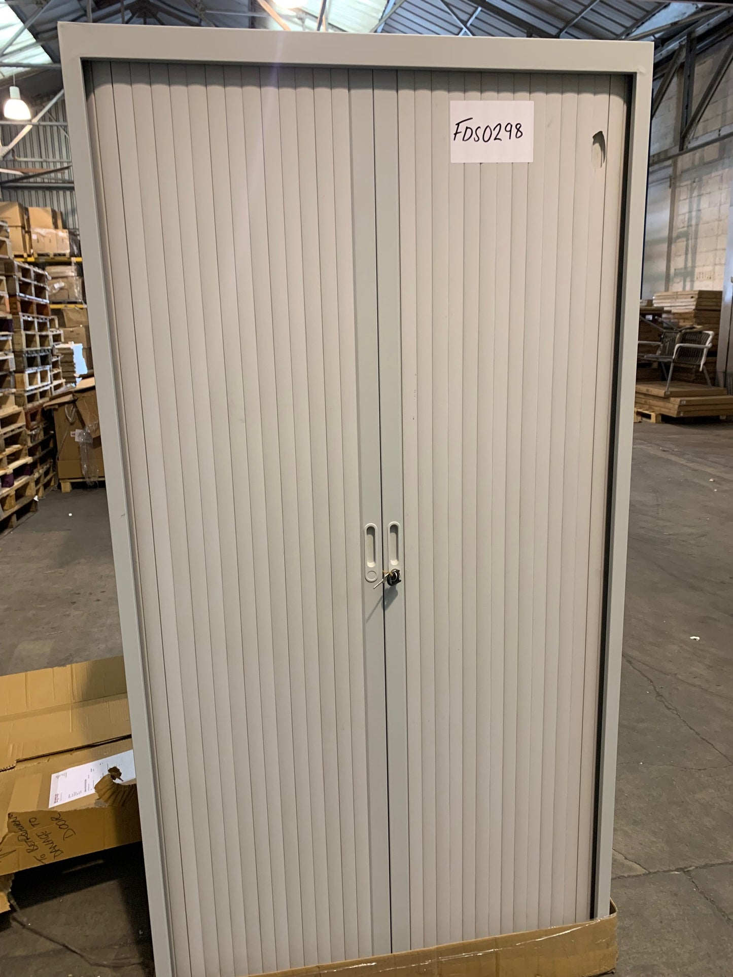 Grey 1950 Steel Tambour