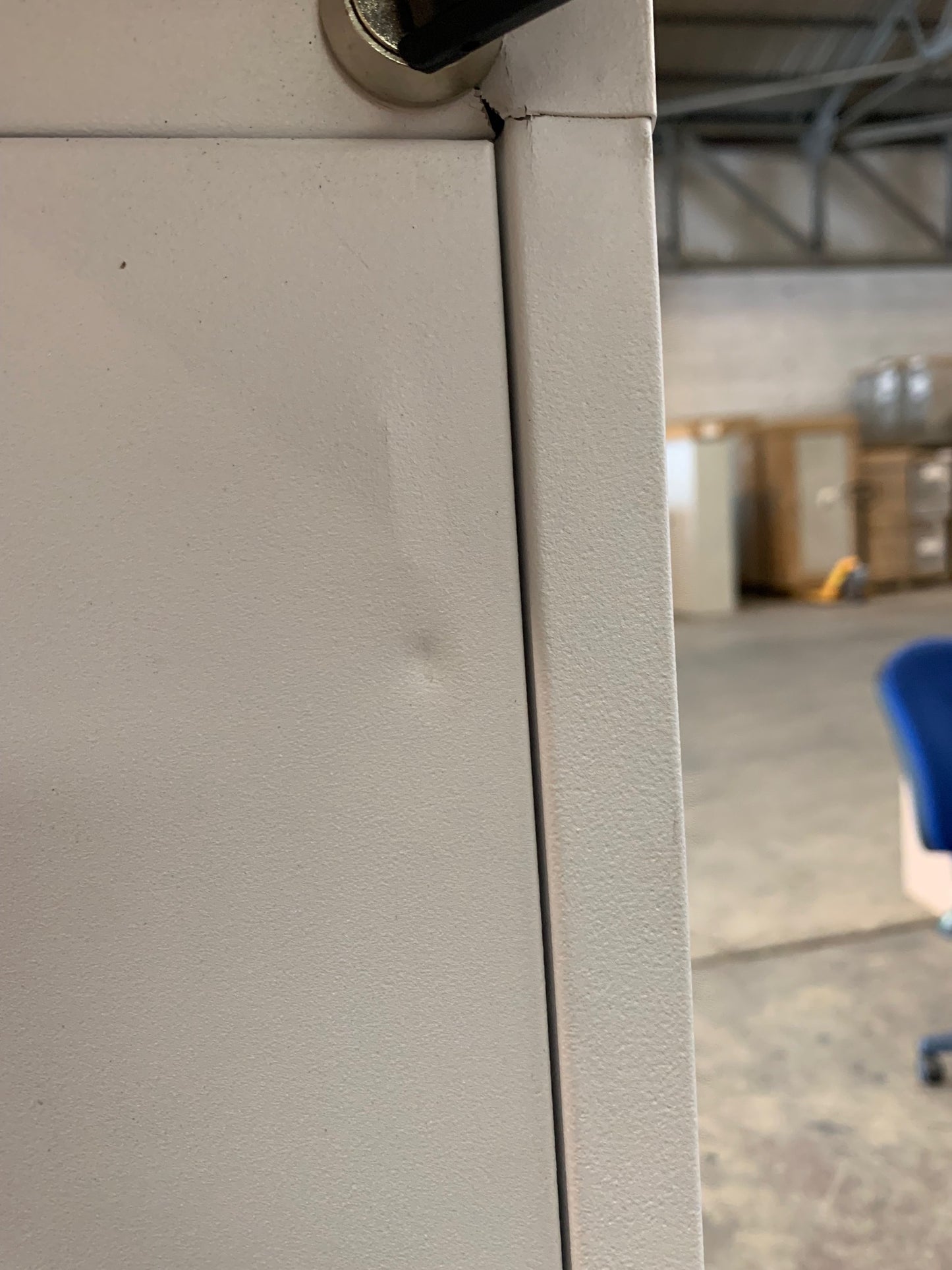 White 4 Drawer Filing Cabinet