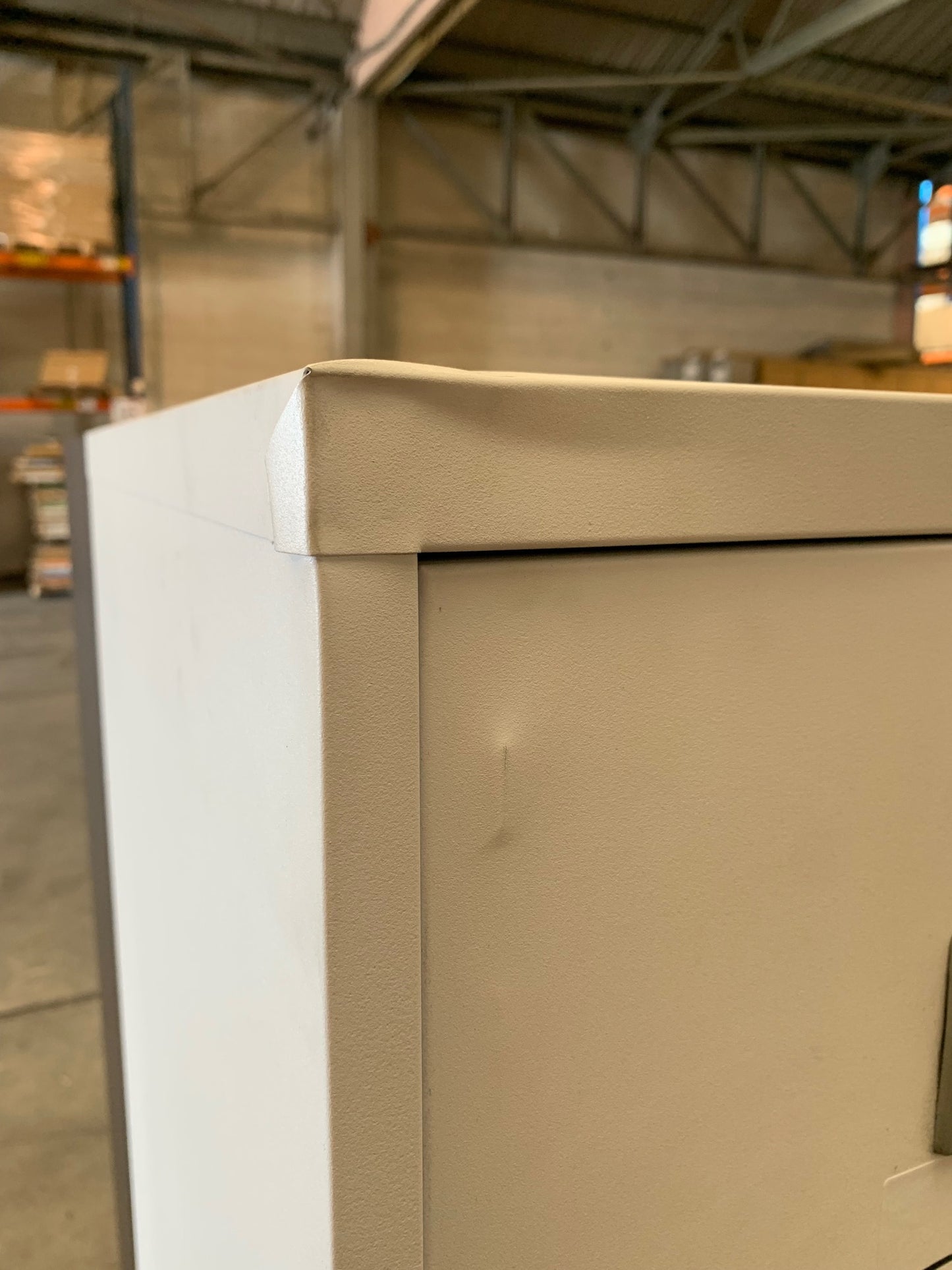White 4 Drawer Filing Cabinet