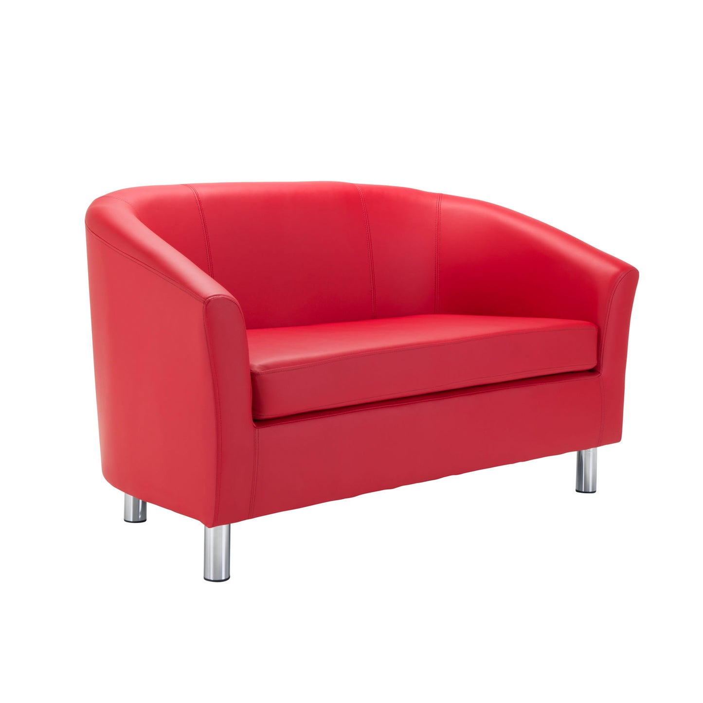 Tub Sofa with Metal Feet
