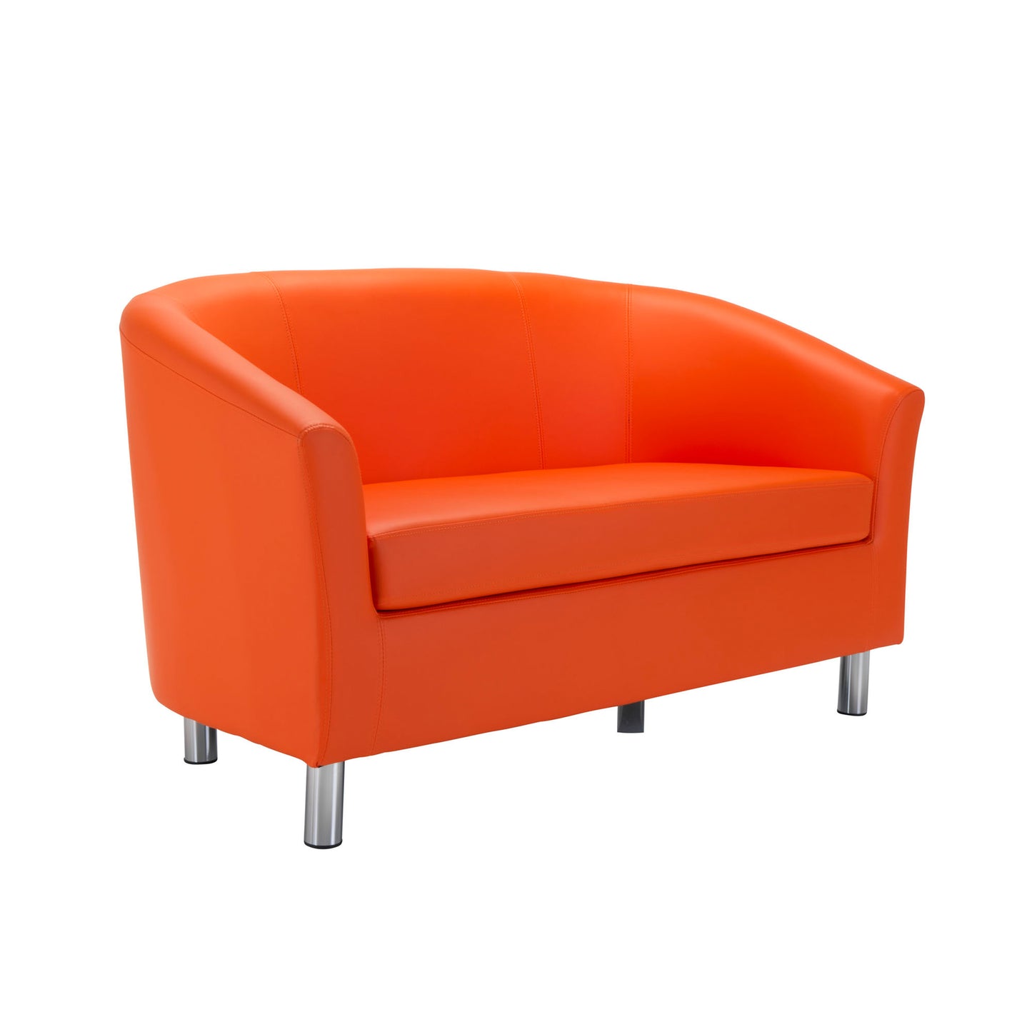 Tub Sofa with Metal Feet