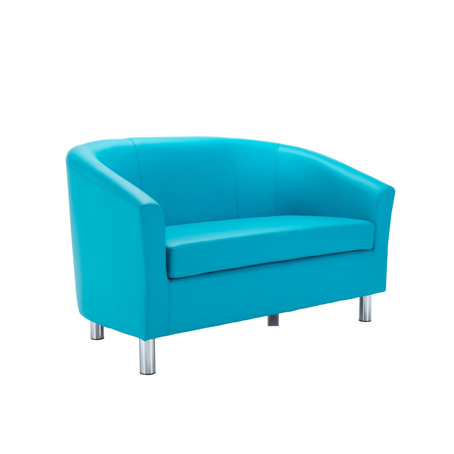 Tub Sofa with Metal Feet
