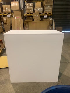 White 1050mm Tambour
