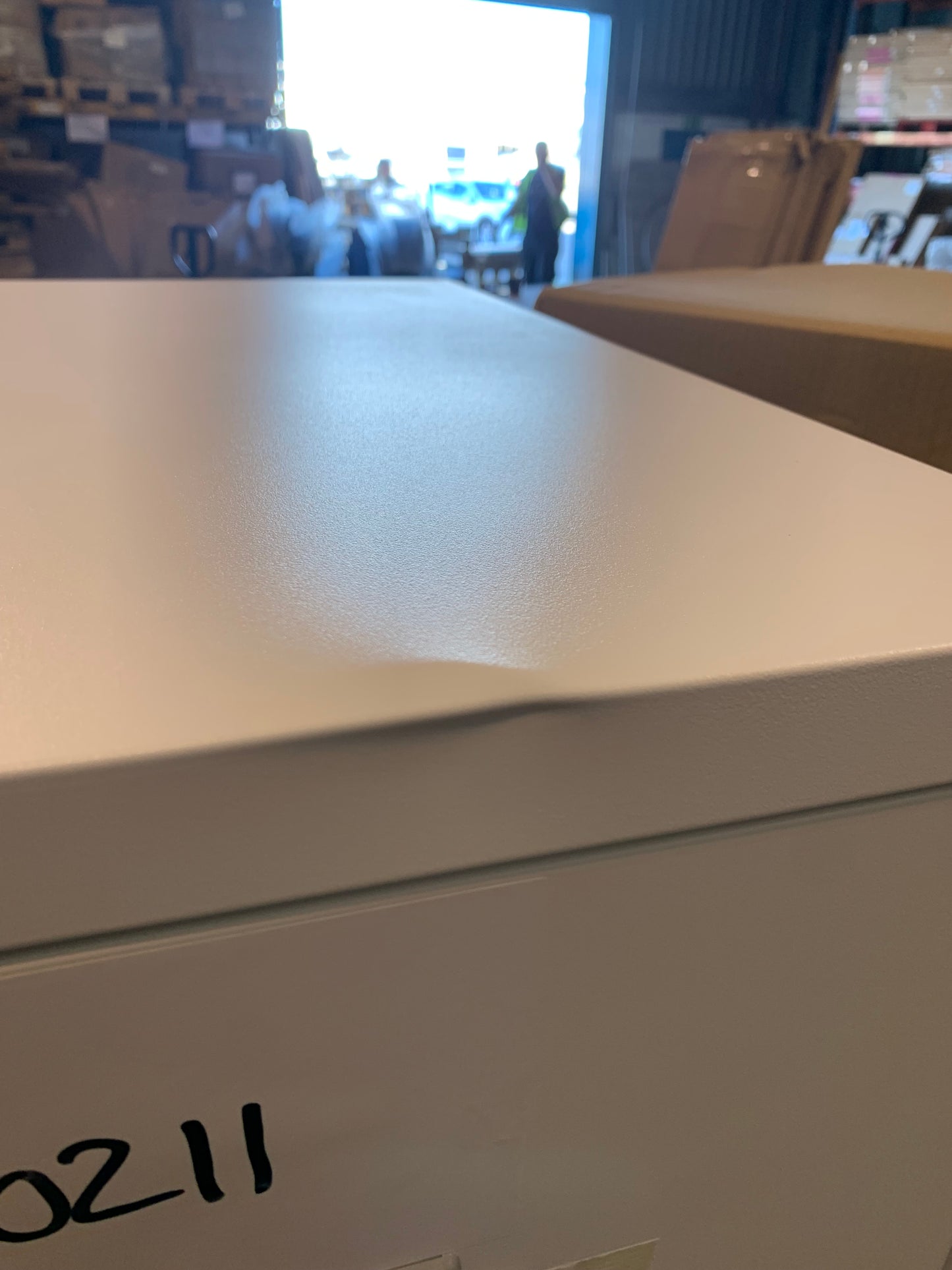 White 4 Drawer Filing Cabinet