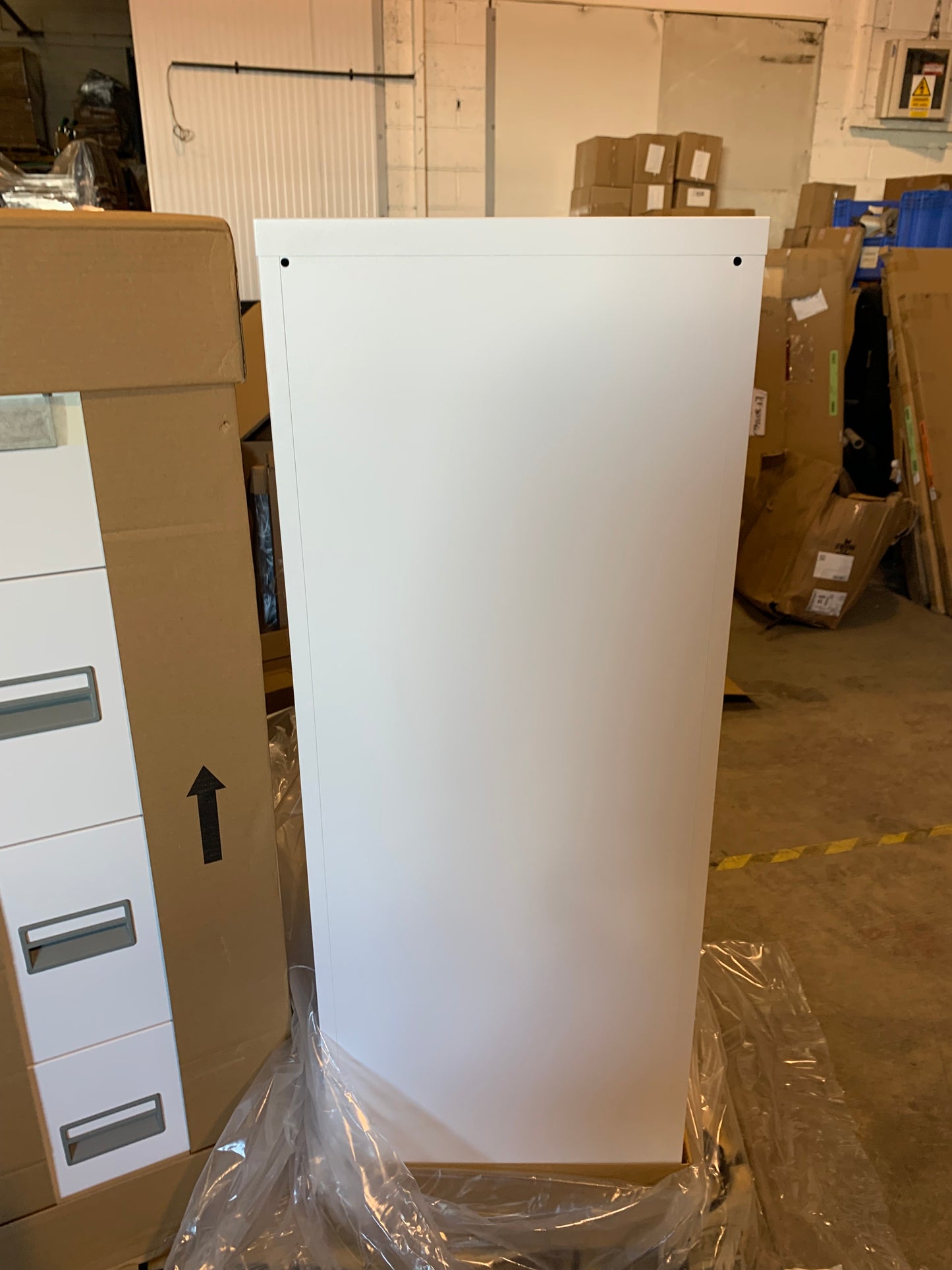 White 4 Drawer Filing Cabinet