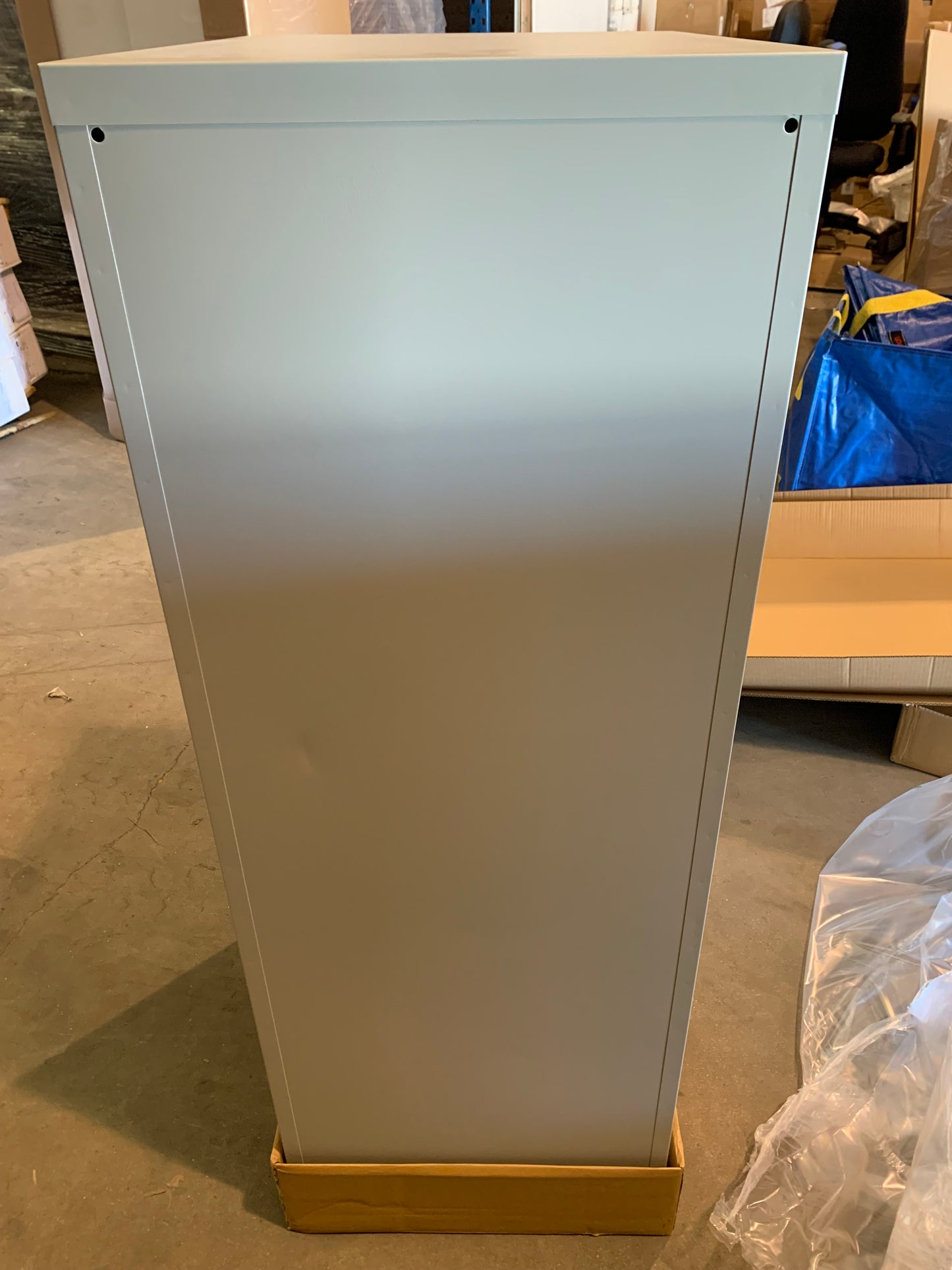 Grey 4 Drawer Filing Cabinet