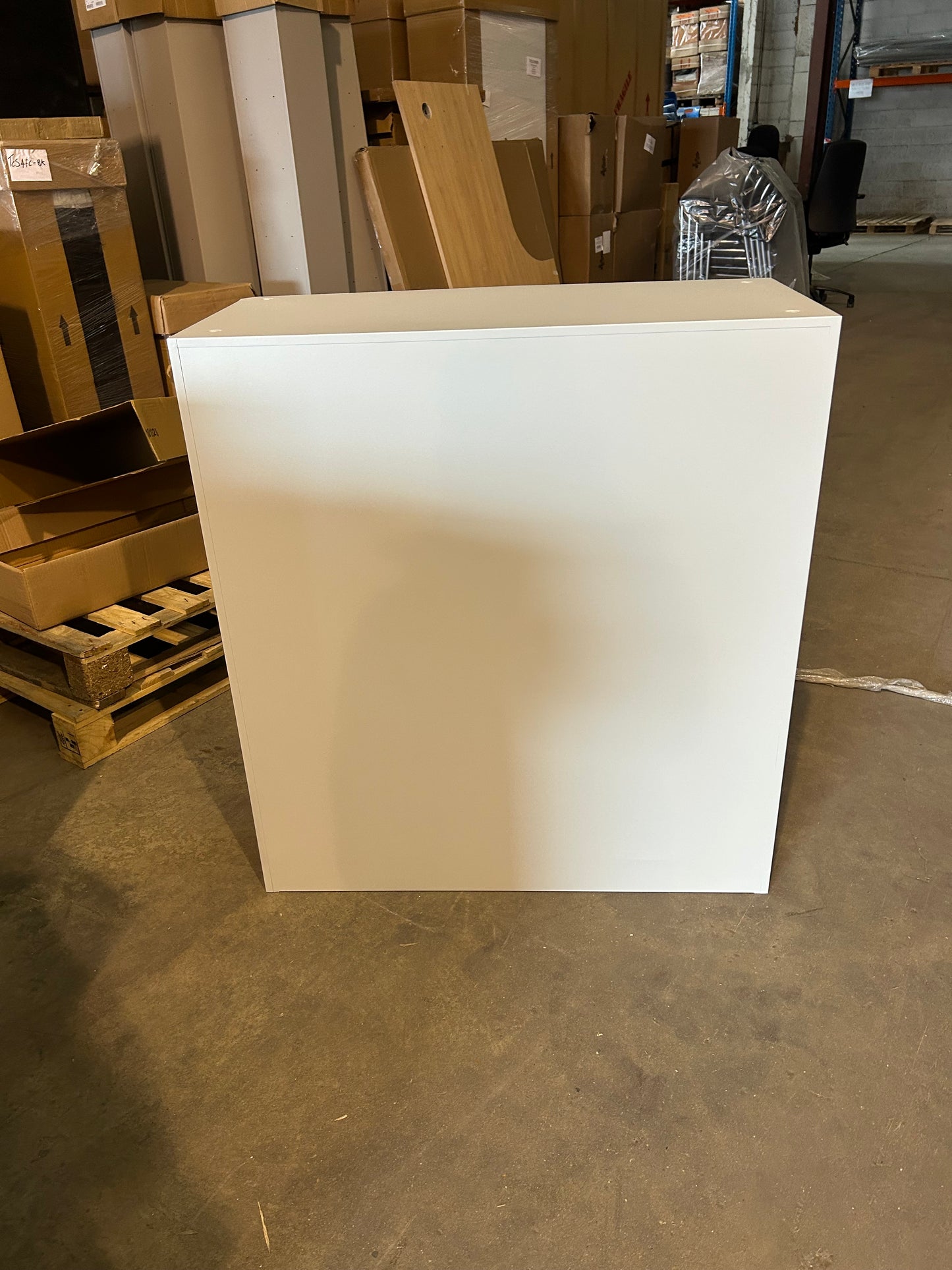 Grey 1000mm Steel Double Door Cupboard