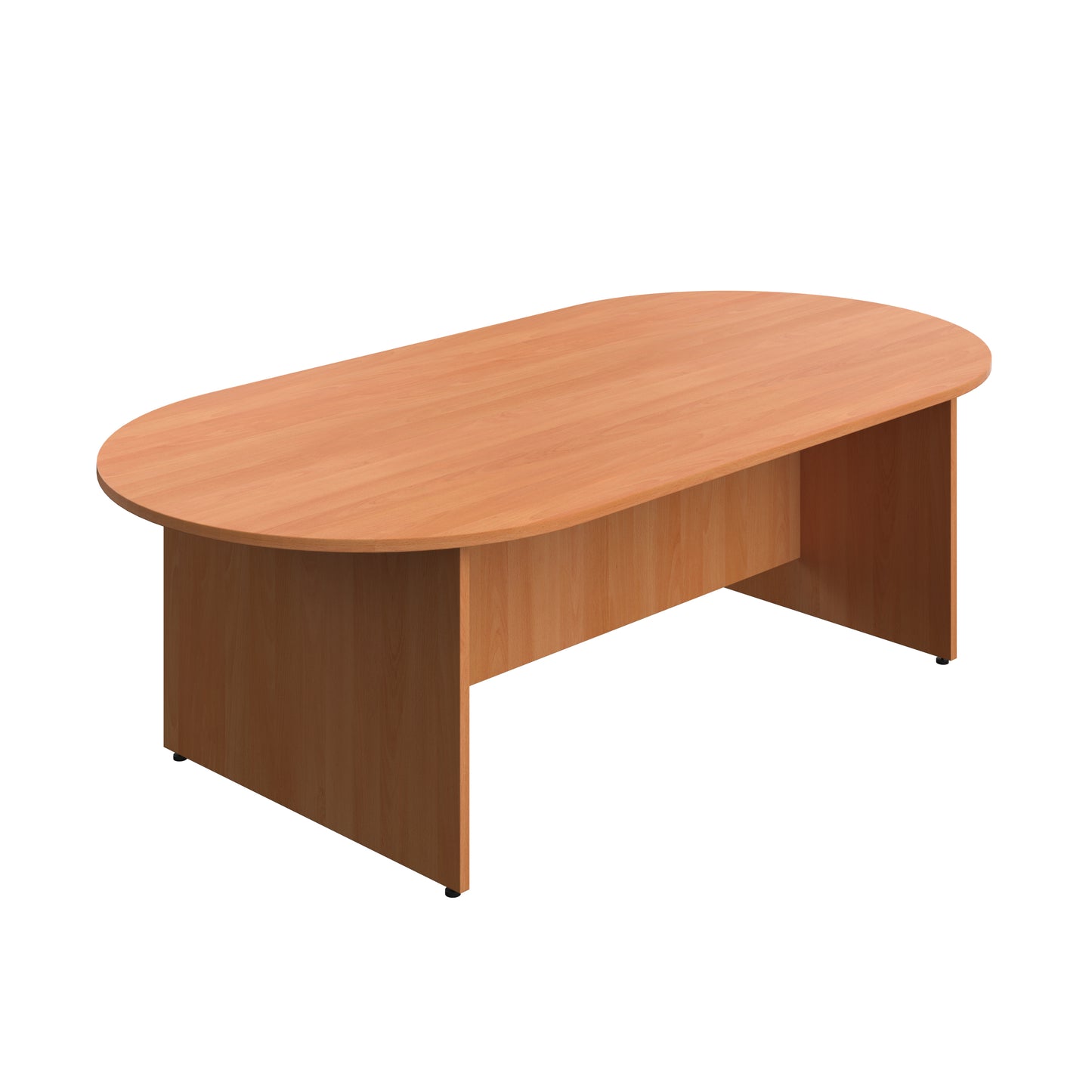 D-End Meeting Table - 2400 x 1200