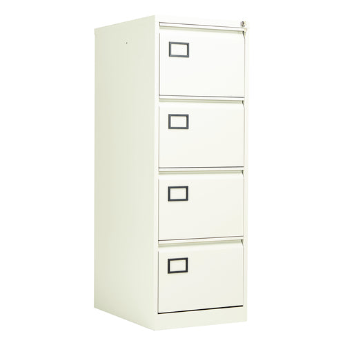 Bisley 4 Drawer Filing Cabinet Chalk