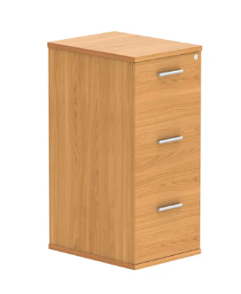 3 Drawer Wooden Filing Cabinet