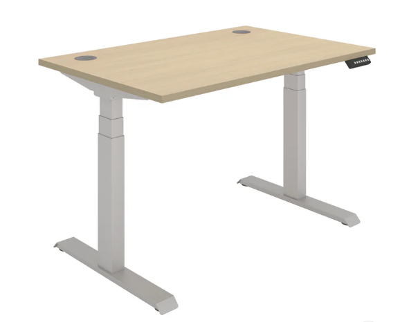 Rectangular Dual Motor Sit Stand Desk - Core