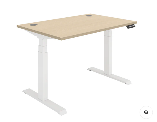 Rectangular Dual Motor Sit Stand Desk - Core
