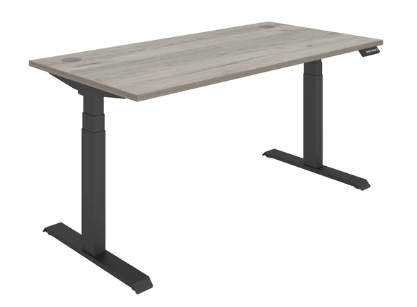 Rectangular Dual Motor Sit Stand Desk - Core