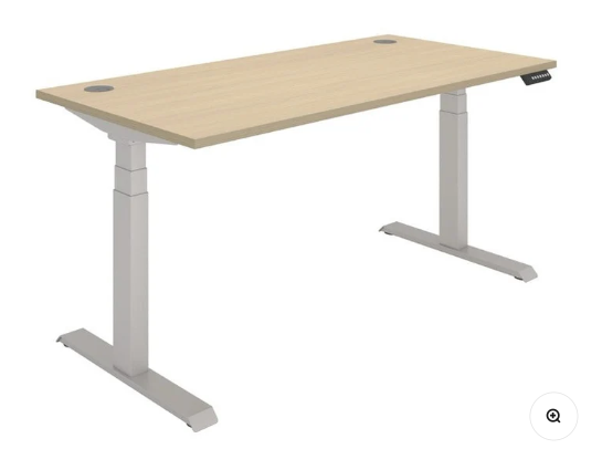 Rectangular Dual Motor Sit Stand Desk - Core