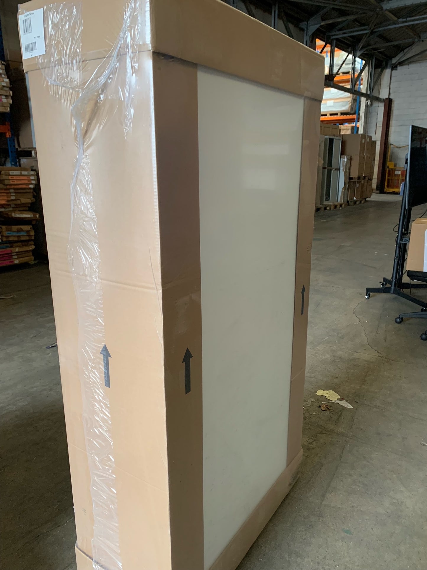 1790mm Steel Cupboard White