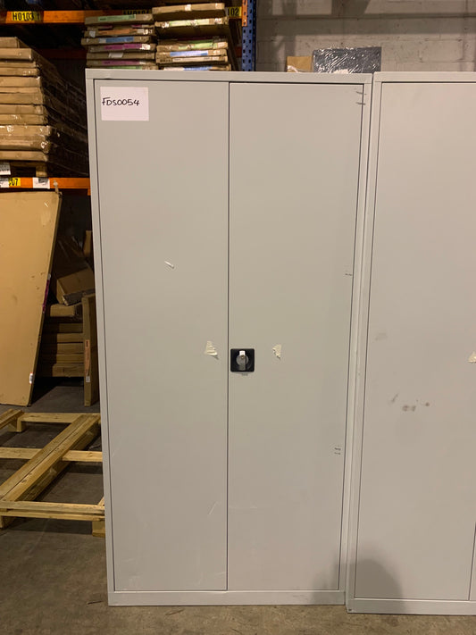 Grey 1950mm Double Door Cupboard