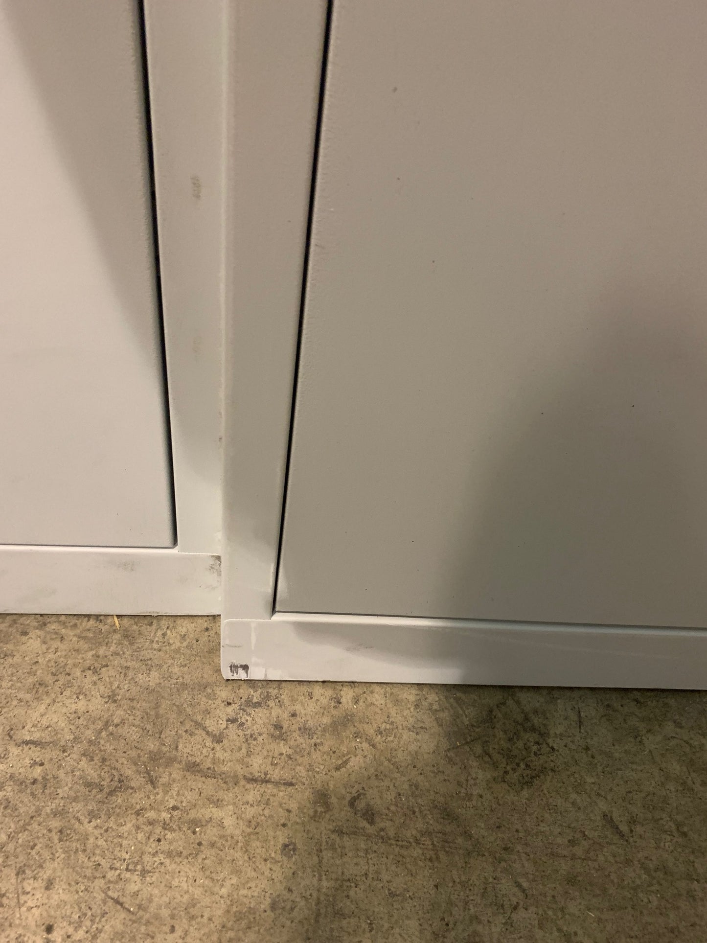 Grey 1950mm Double Door Cupboard