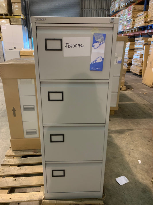 Bisley 4 Drawer Filing Cabinet