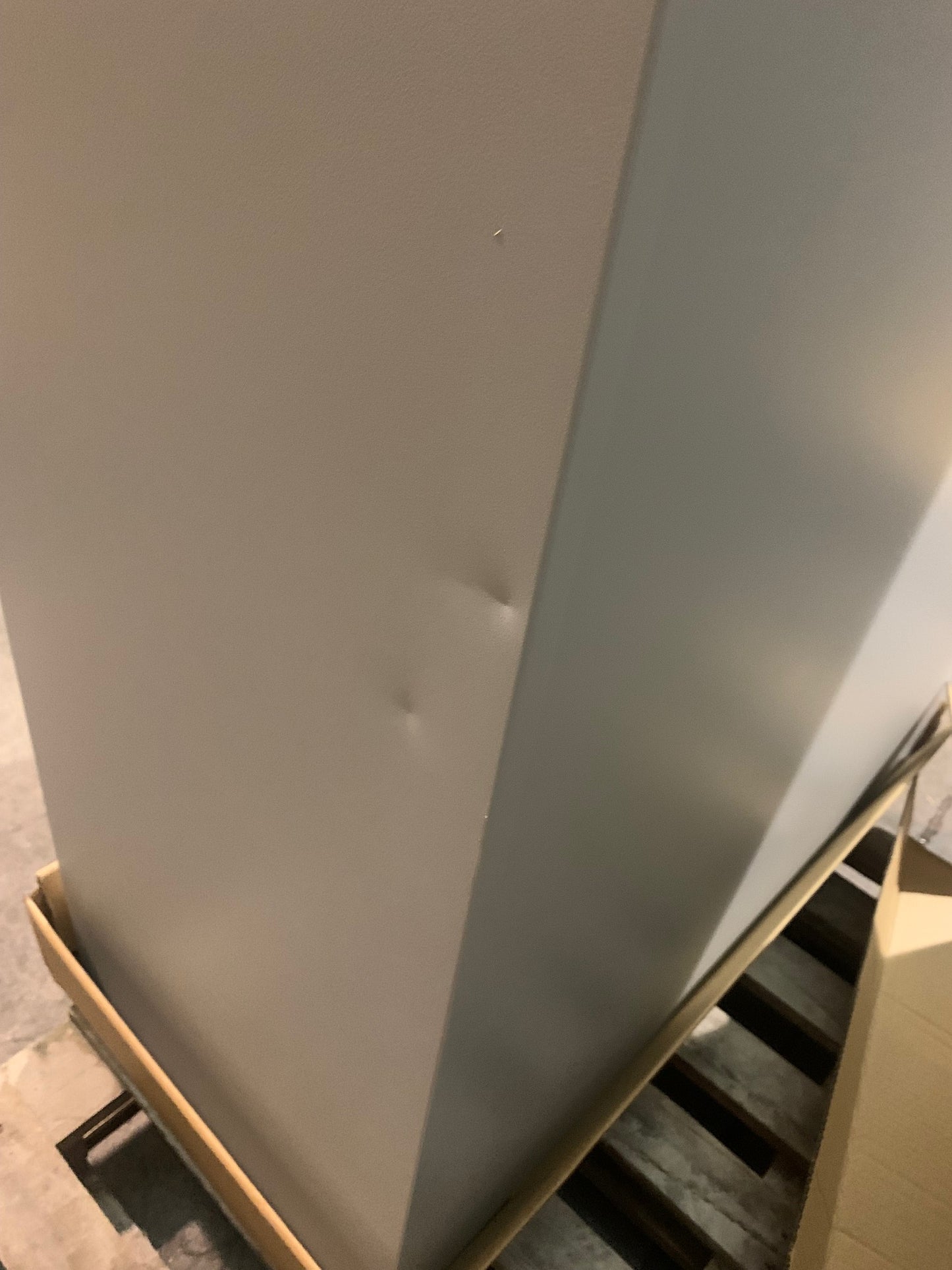 Grey 1790mm Steel Double Door Cupboard