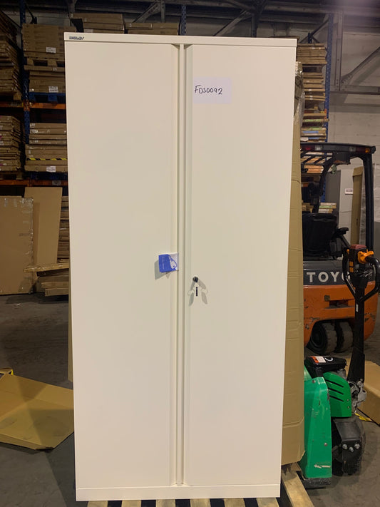 Bisley Essentials 1985mm Steel Double Door Cupboard