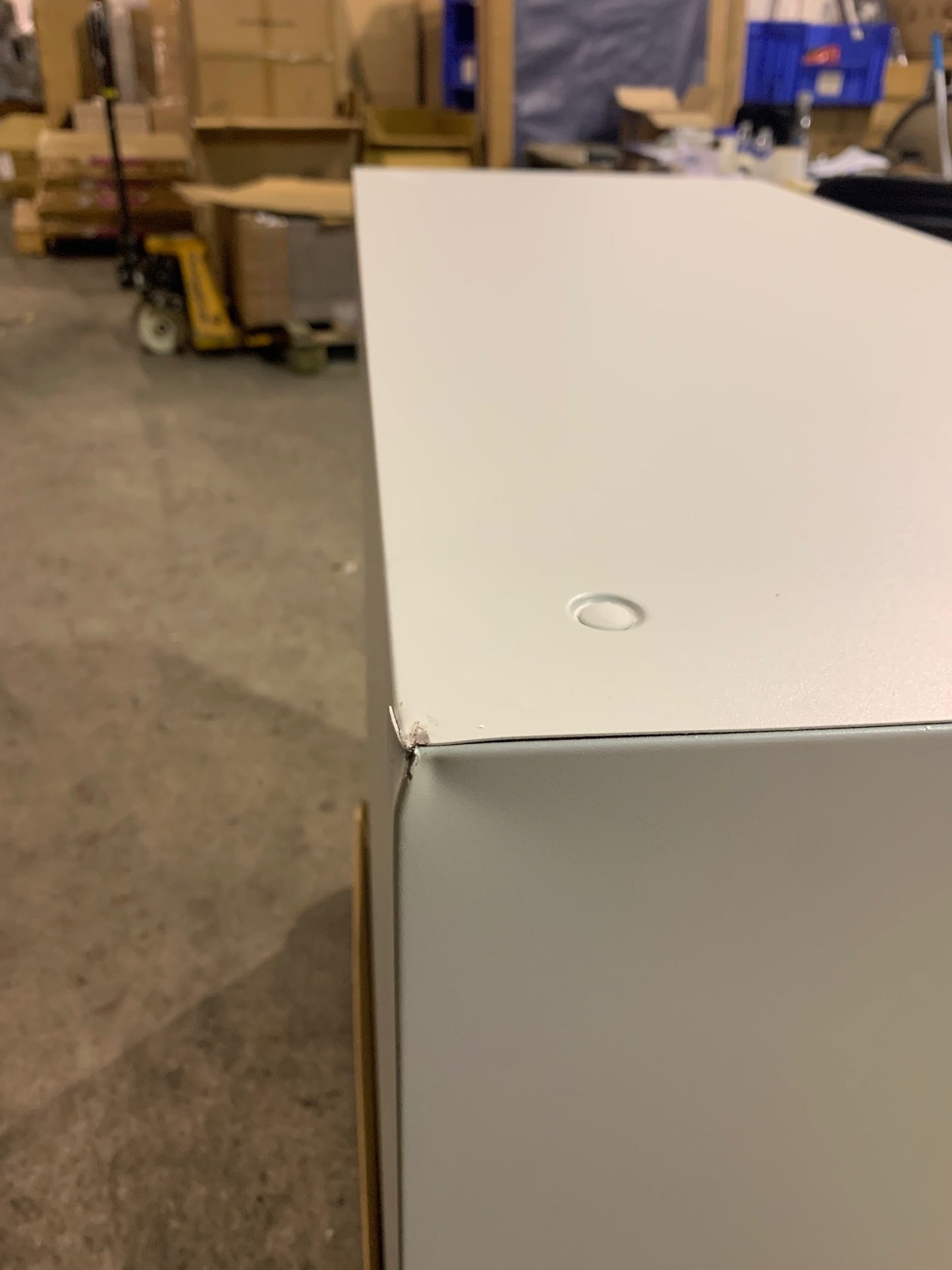 Grey 1050mm Steel Tambour