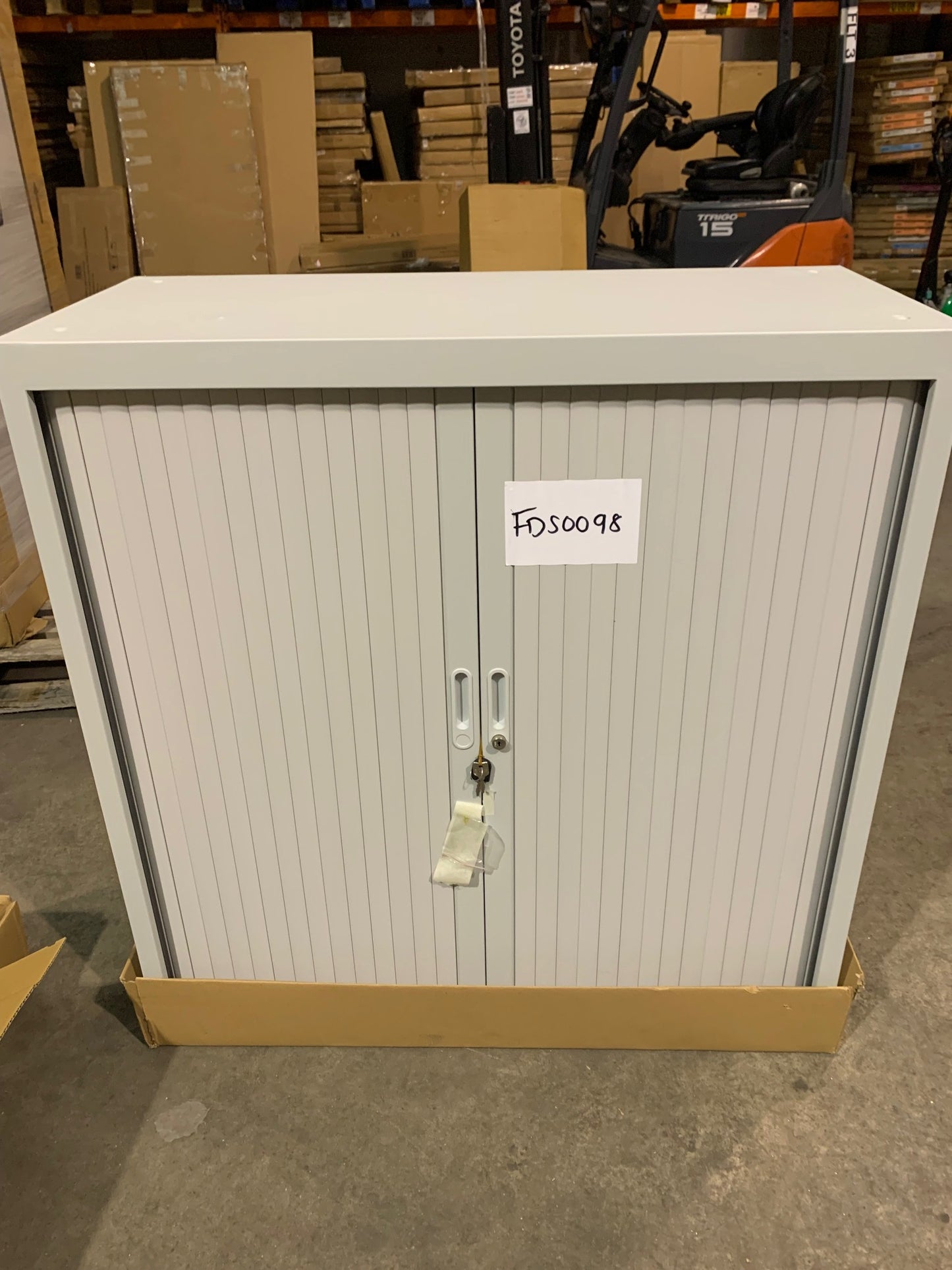 Grey 1050mm Steel Tambour