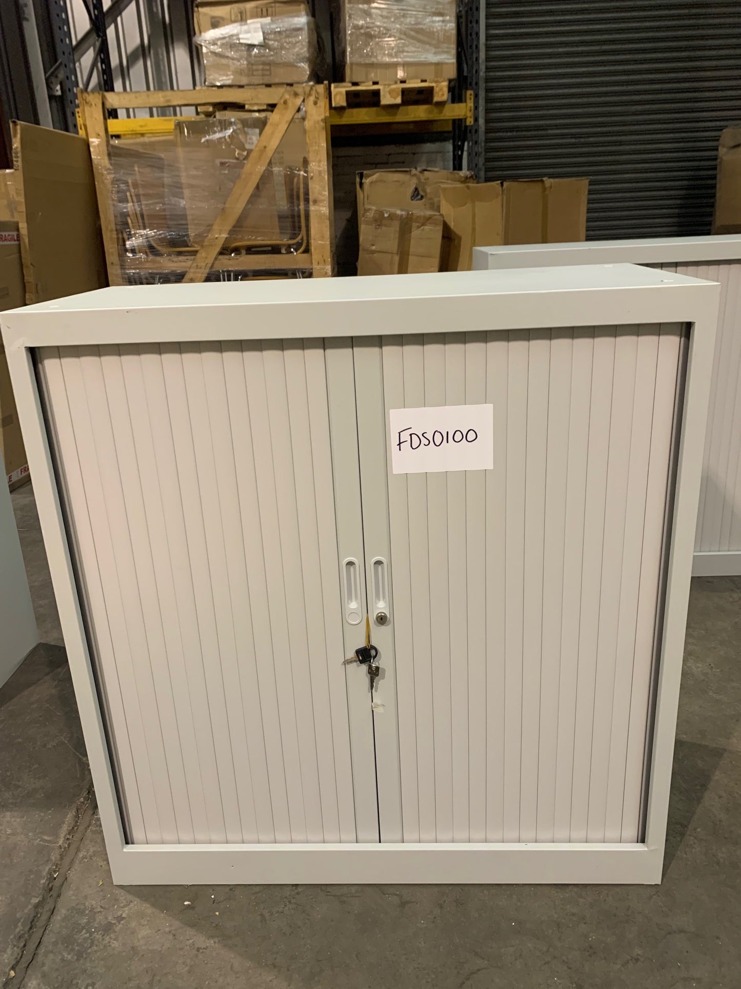 Grey 1050mm Steel Tambour