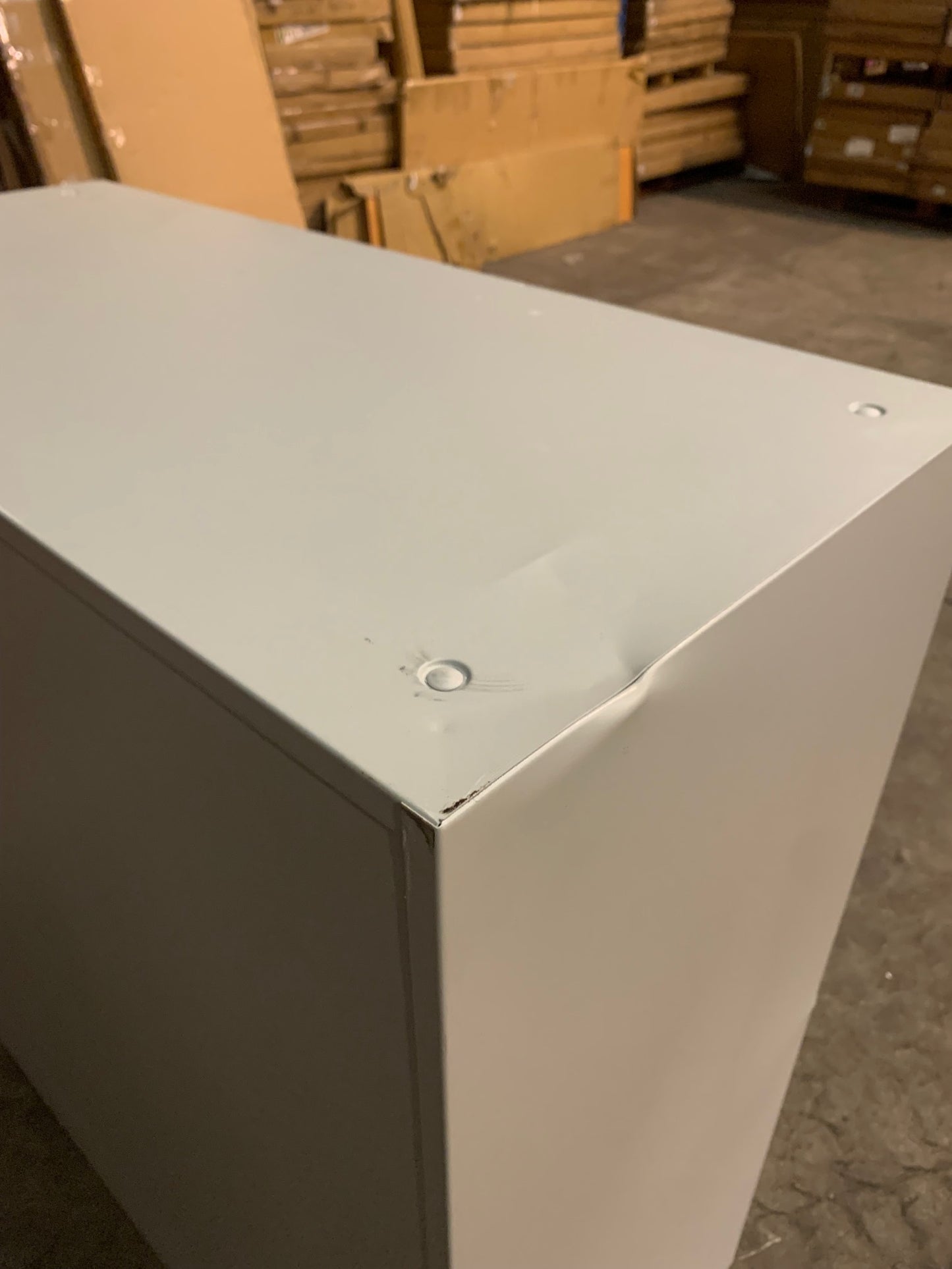 Grey 1050mm Steel Tambour