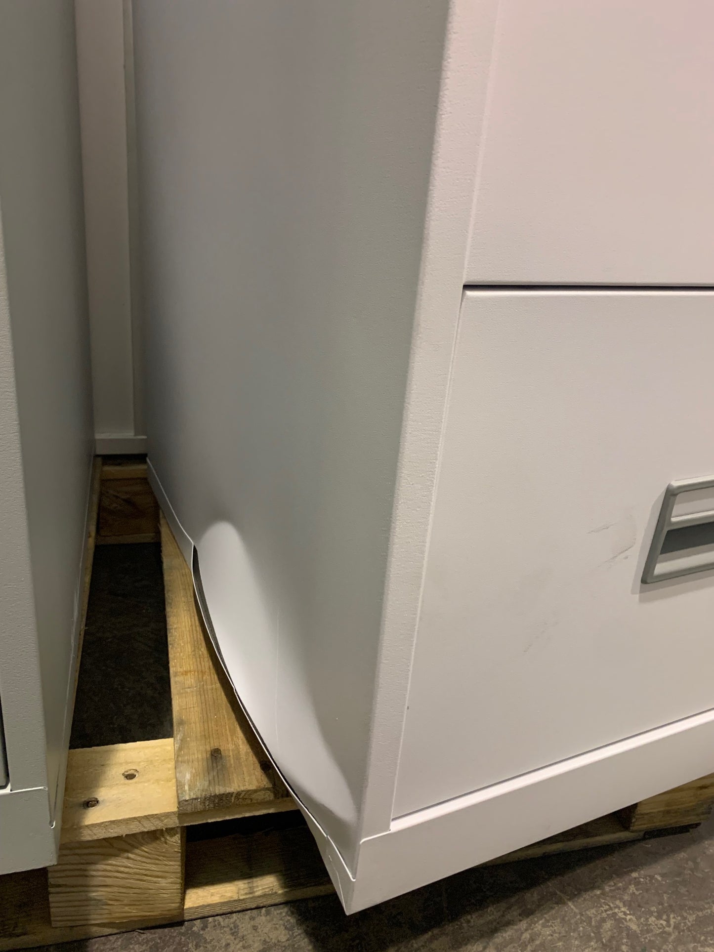 Talos White 4 Drawer Filing Cabinet